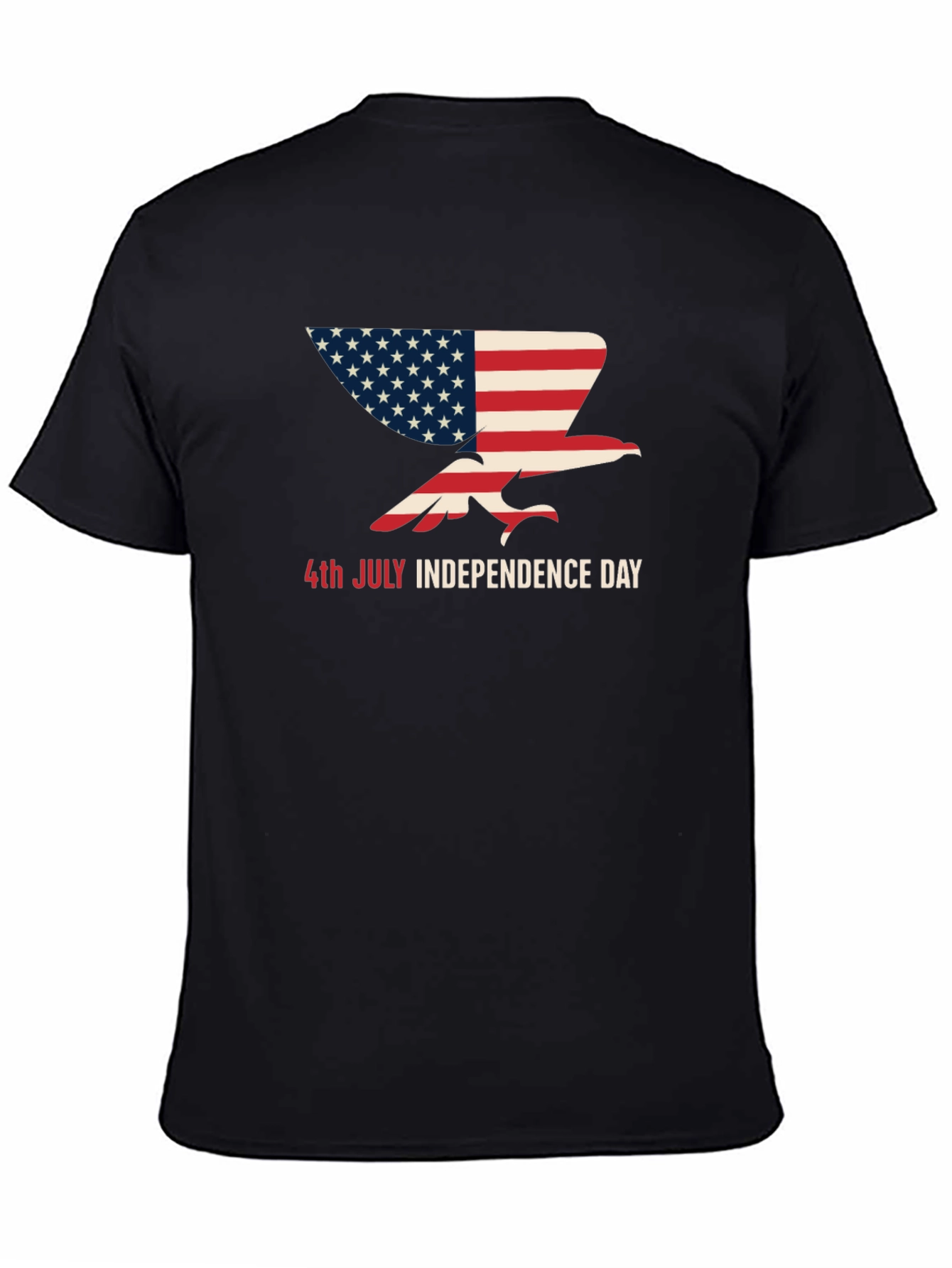 American Flag Eagle T-Shirt - 4th of July Independence Day