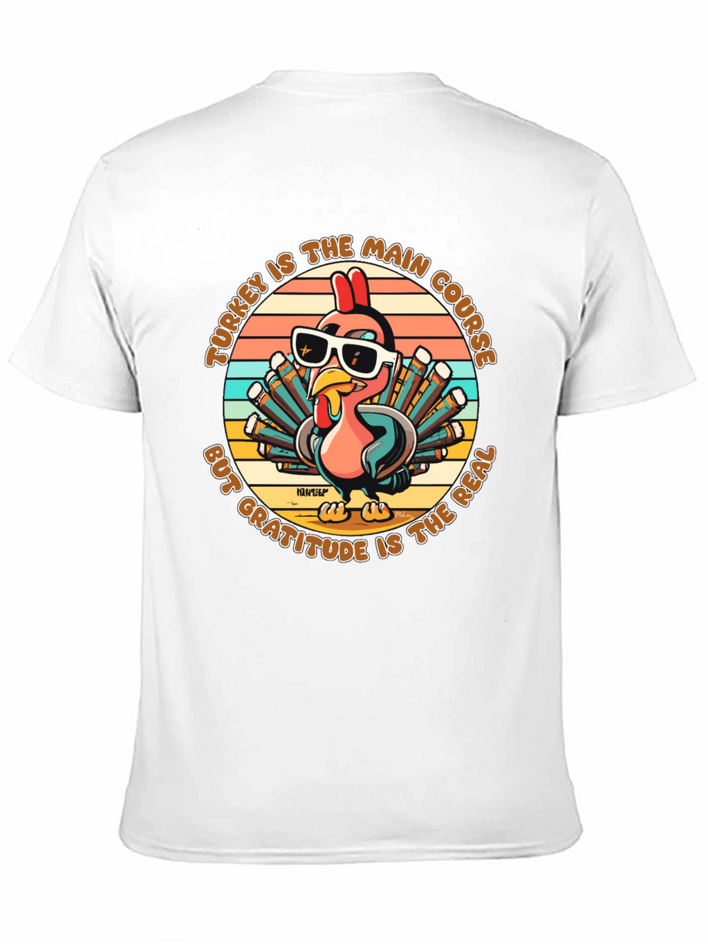 Turkey Main Course Gratitude T-Shirt