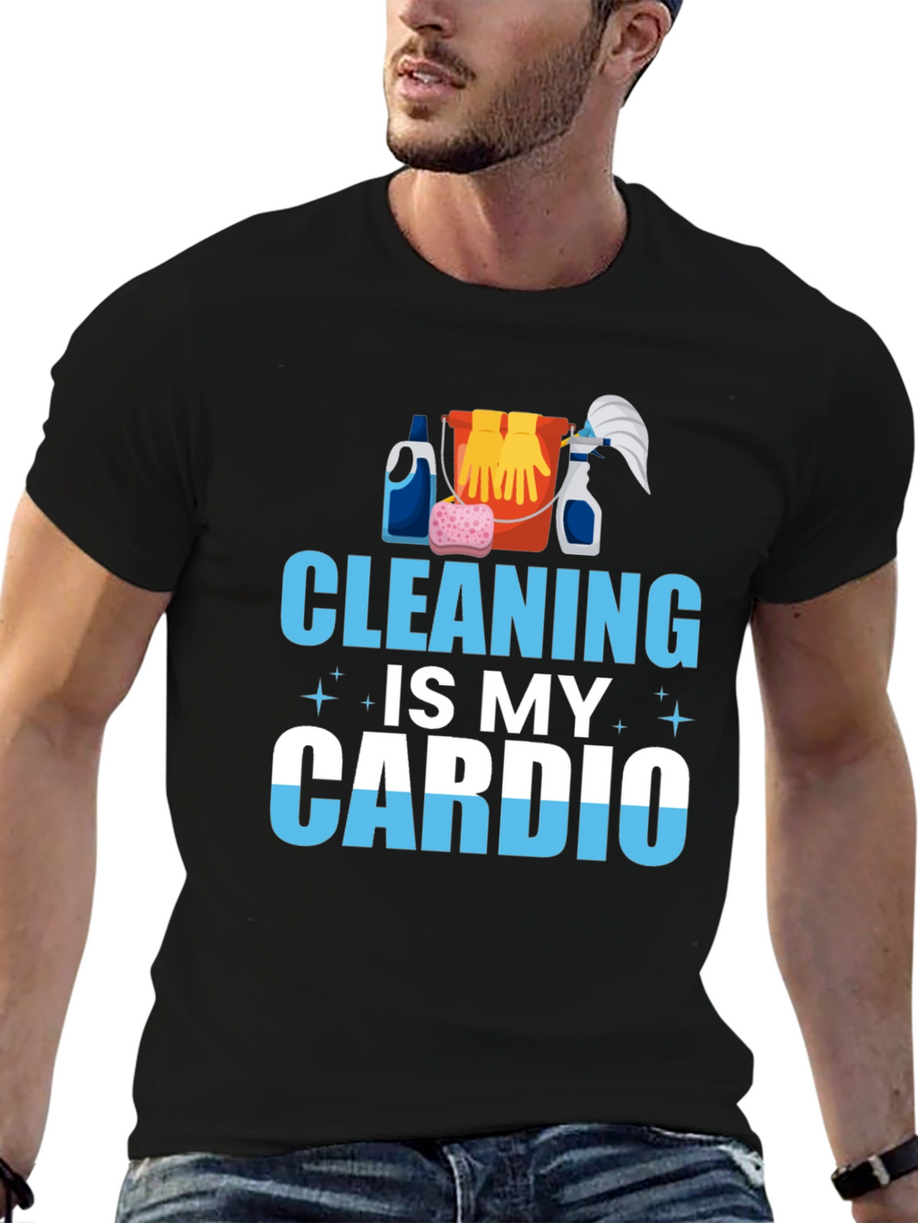 Cleaning is My Cardio T-Shirt