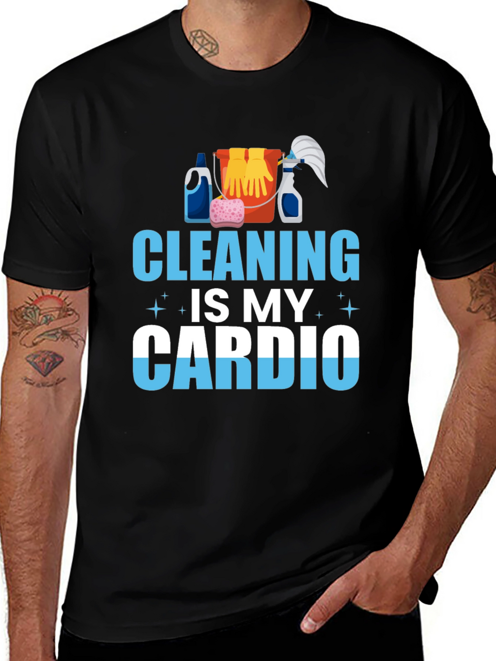 Cleaning is My Cardio T-Shirt
