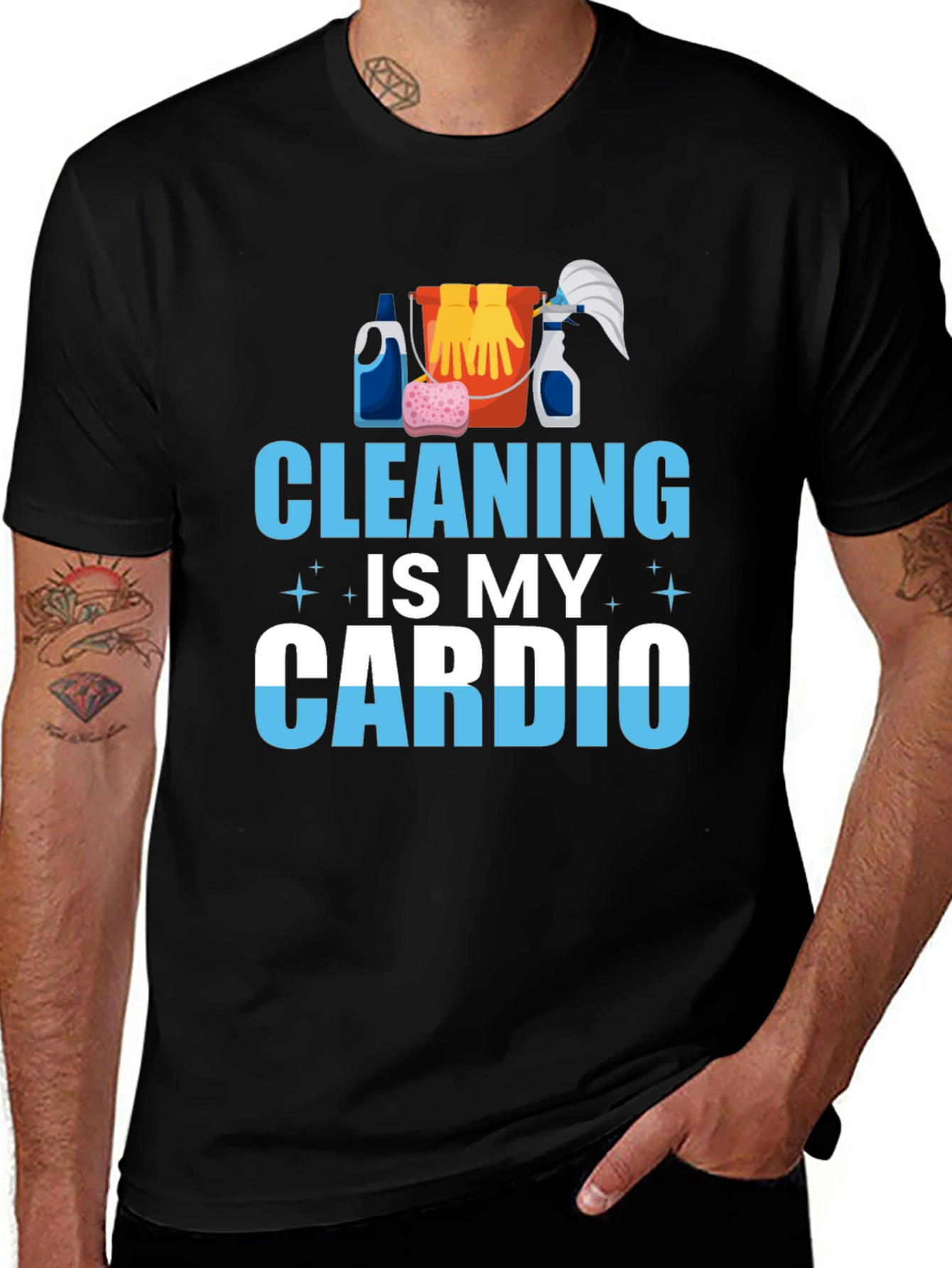 Cleaning is My Cardio T-Shirt
