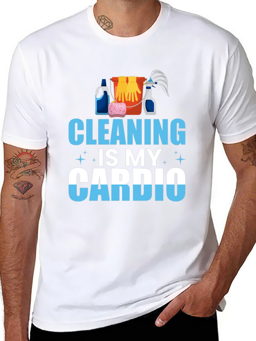 Cleaning is My Cardio T-Shirt