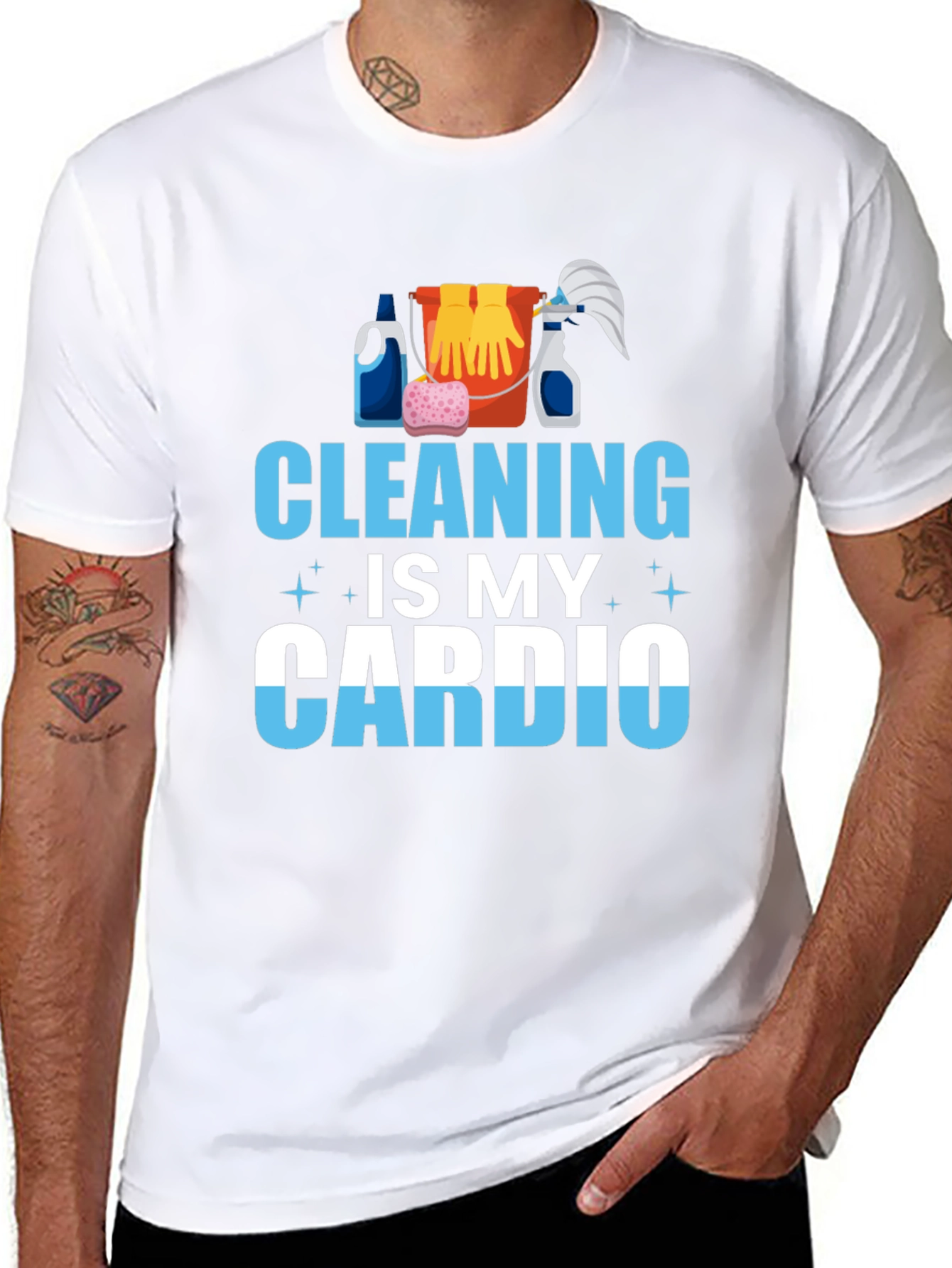 Cleaning is My Cardio T-Shirt