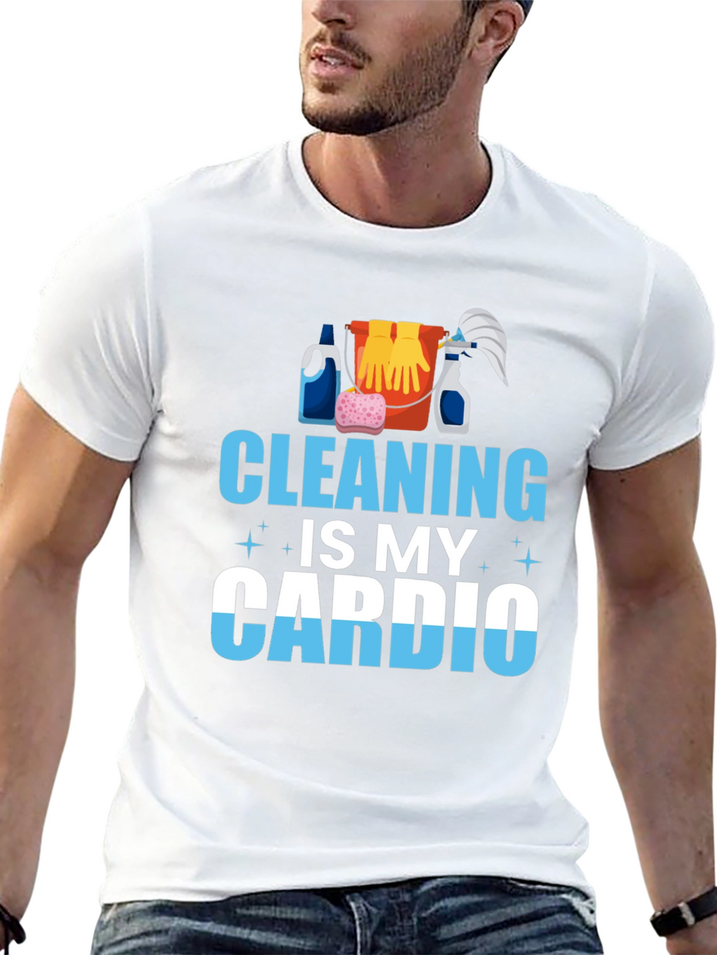 Cleaning is My Cardio T-Shirt