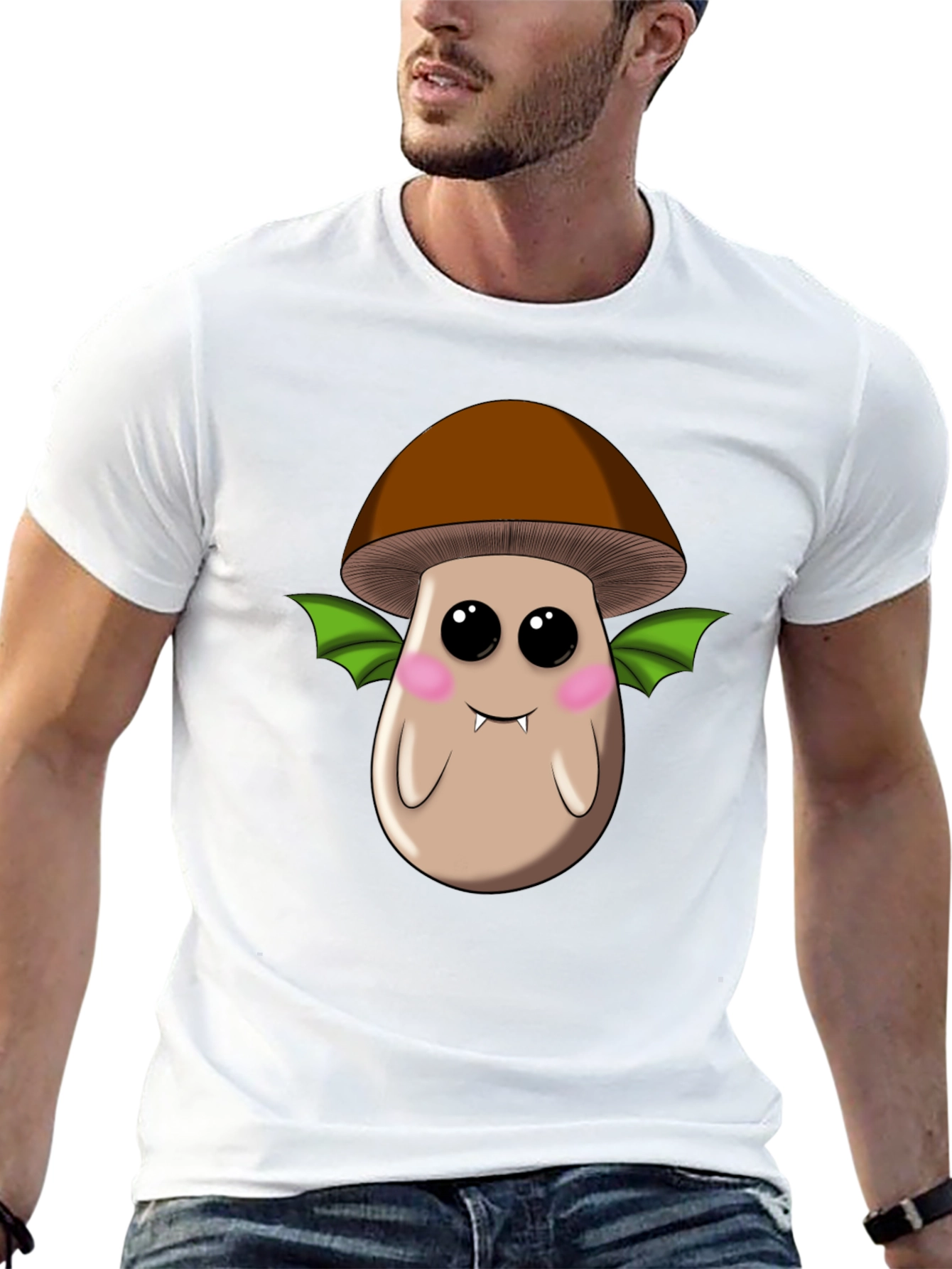 Mushroom Vampire Graphic Tee