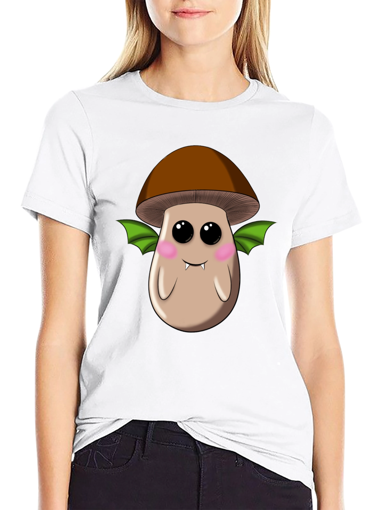Mushroom Vampire Graphic Tee