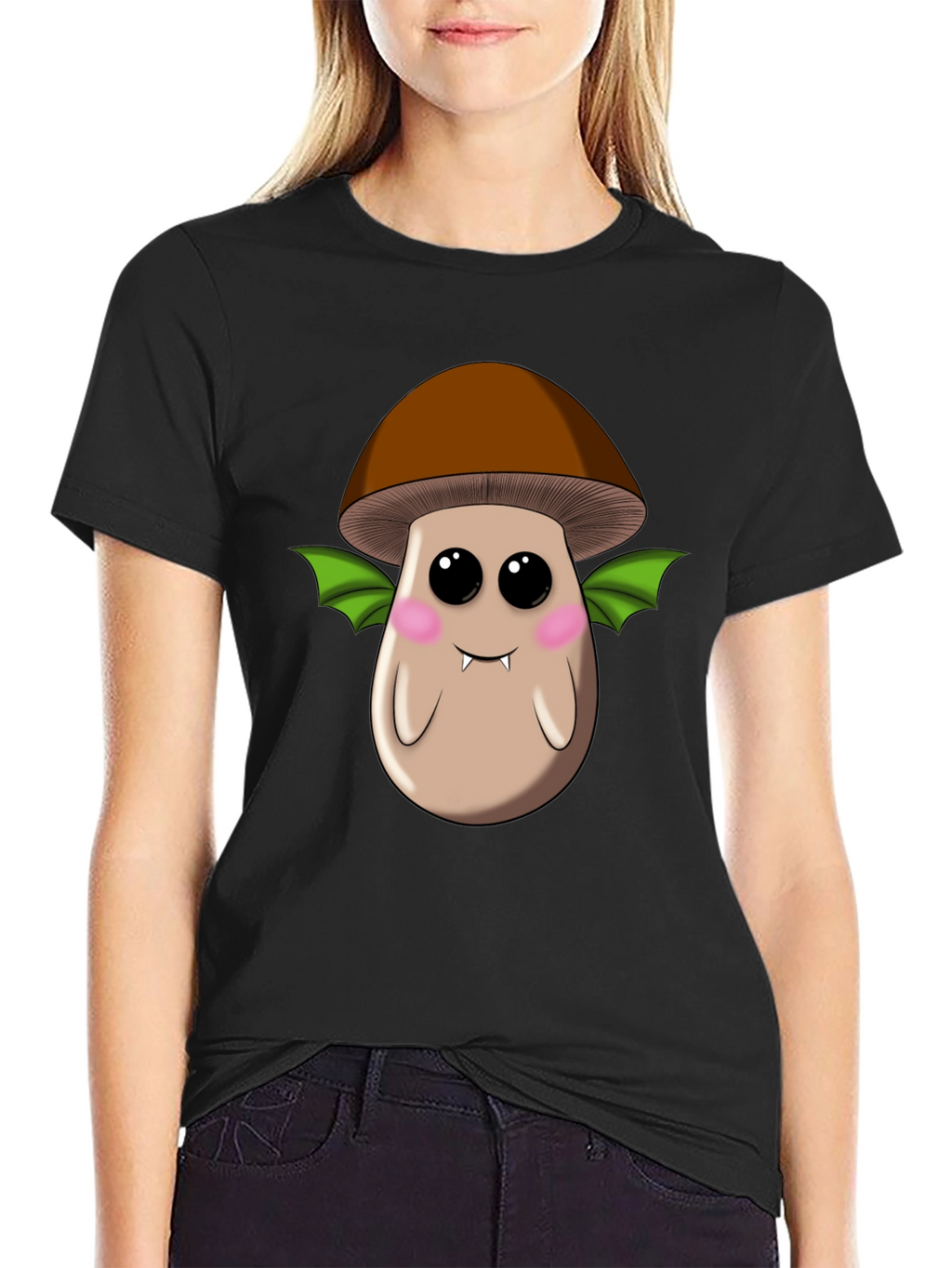Mushroom Vampire Graphic Tee