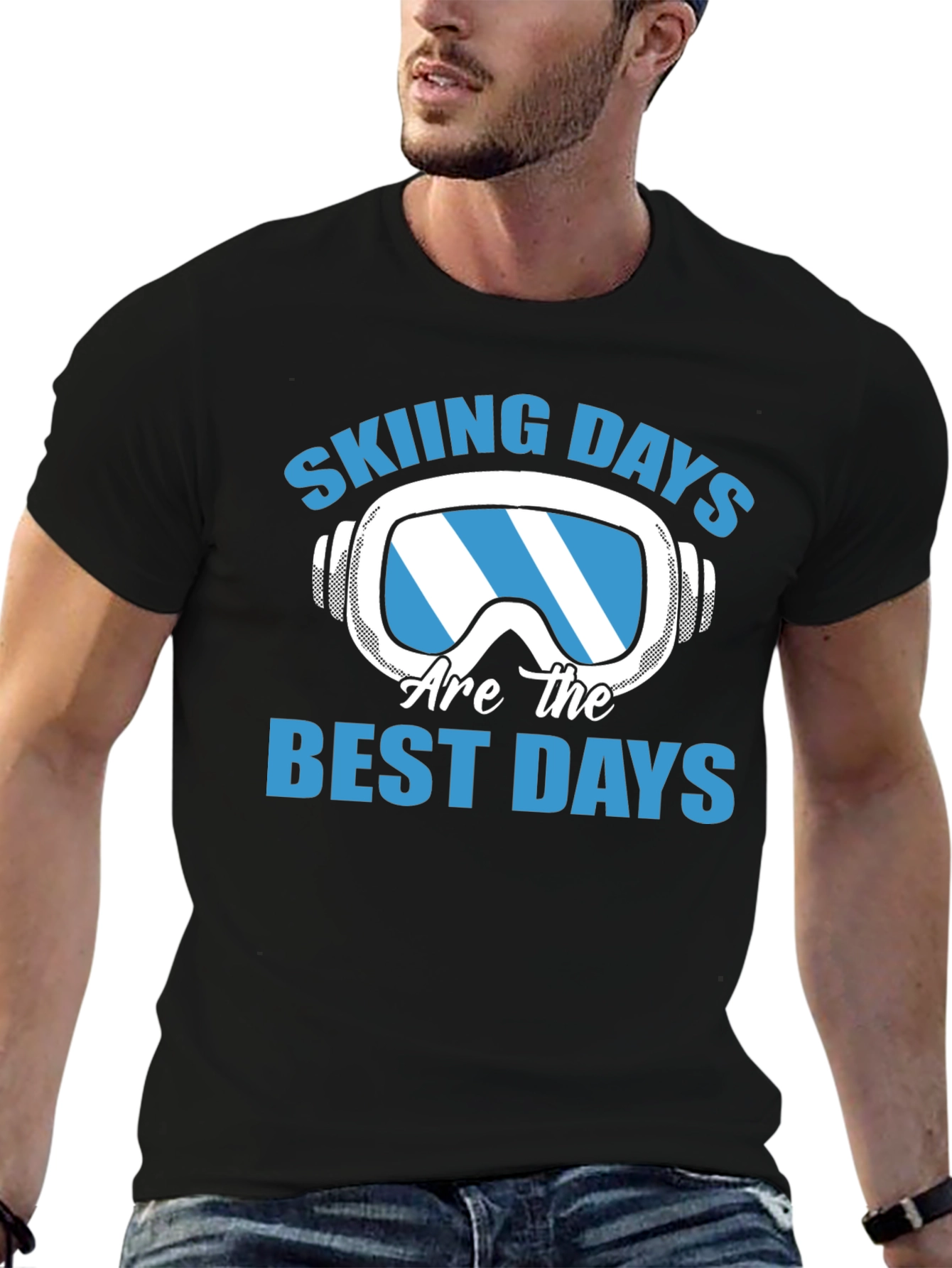 Skiing Days T-Shirt - Best Days Ever