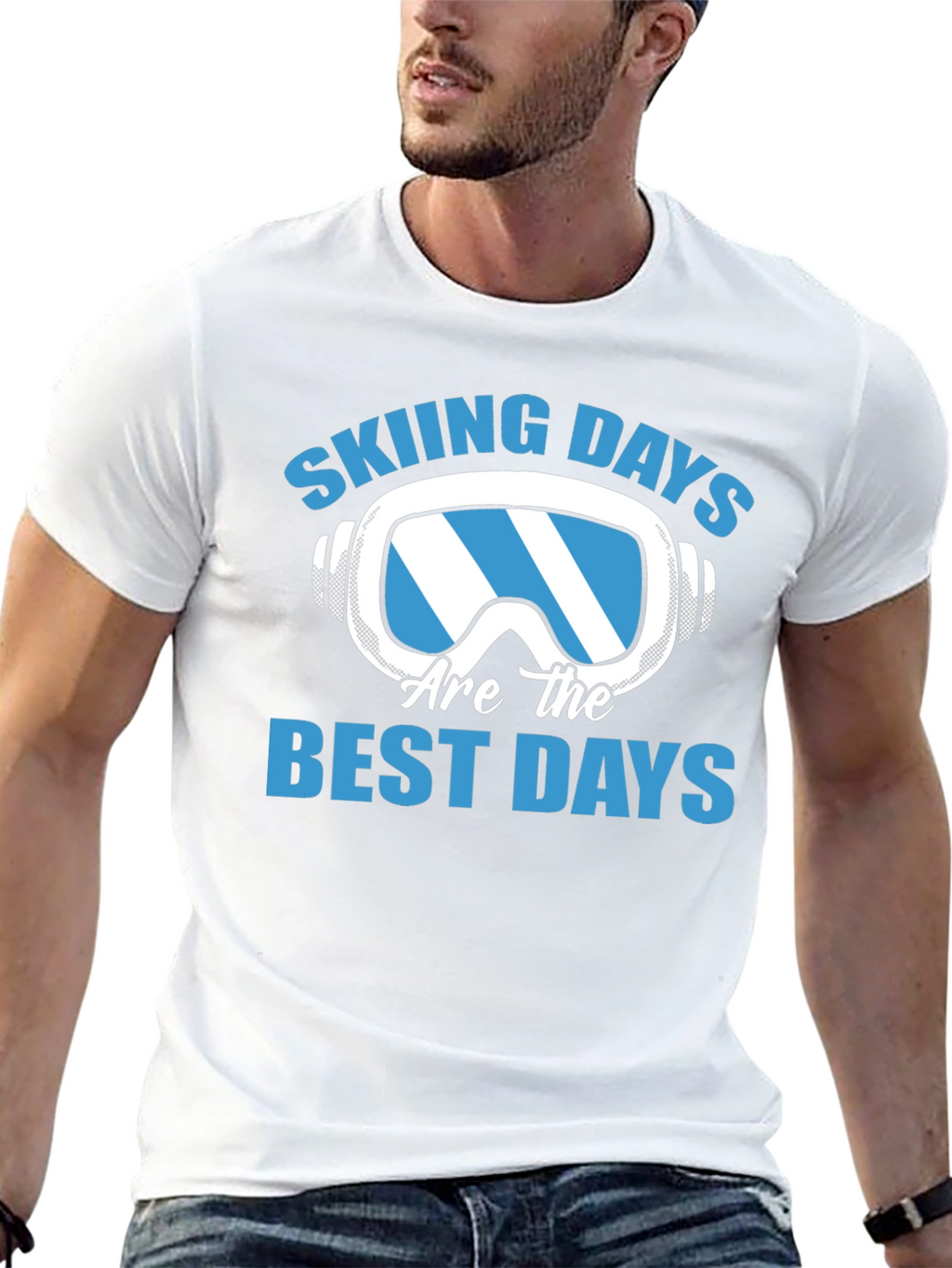 Skiing Days T-Shirt - Best Days Ever