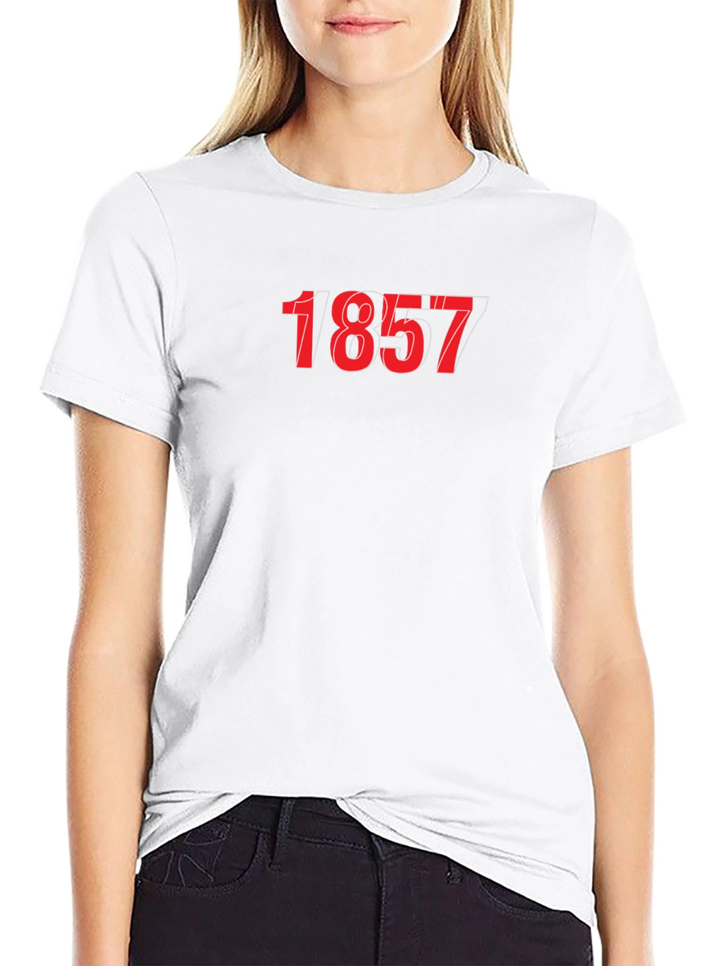 Black 1857 Graphic Tee