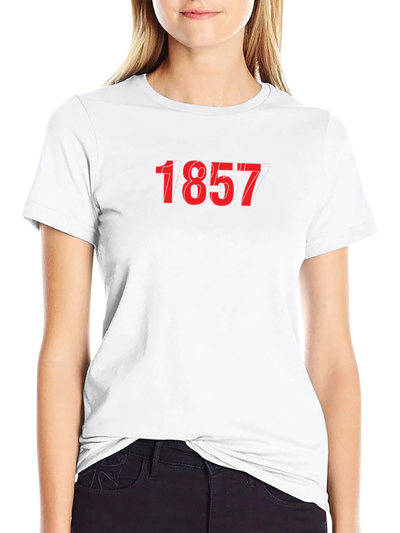 Black 1857 Graphic Tee