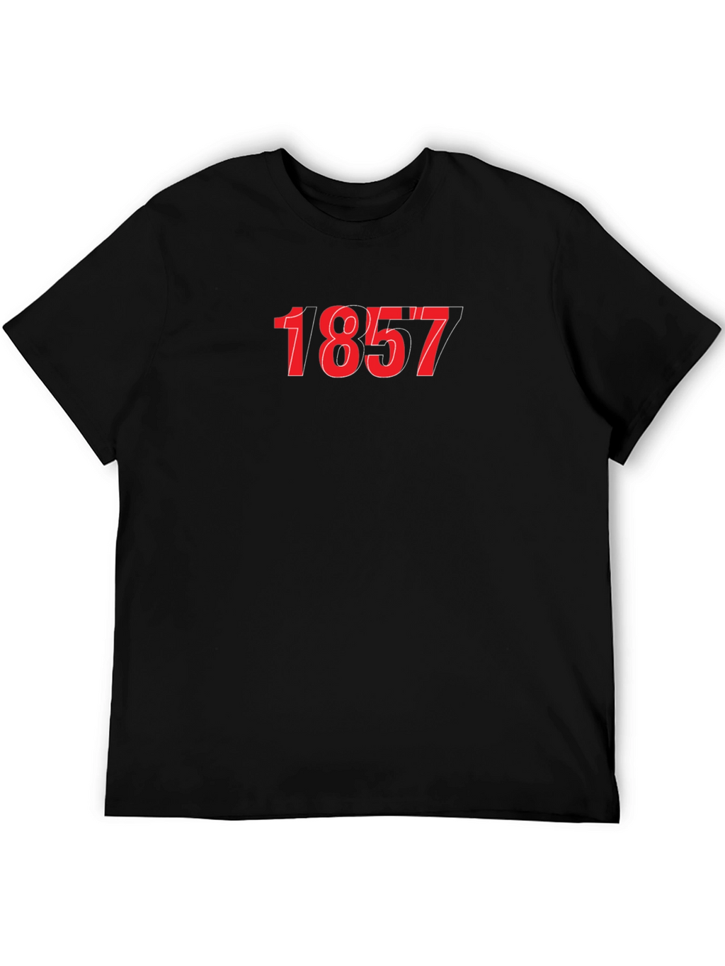 Black 1857 Graphic Tee