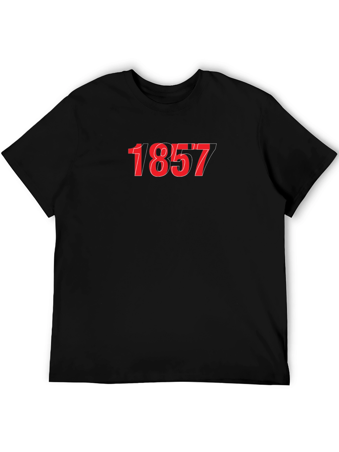 Black 1857 Graphic Tee