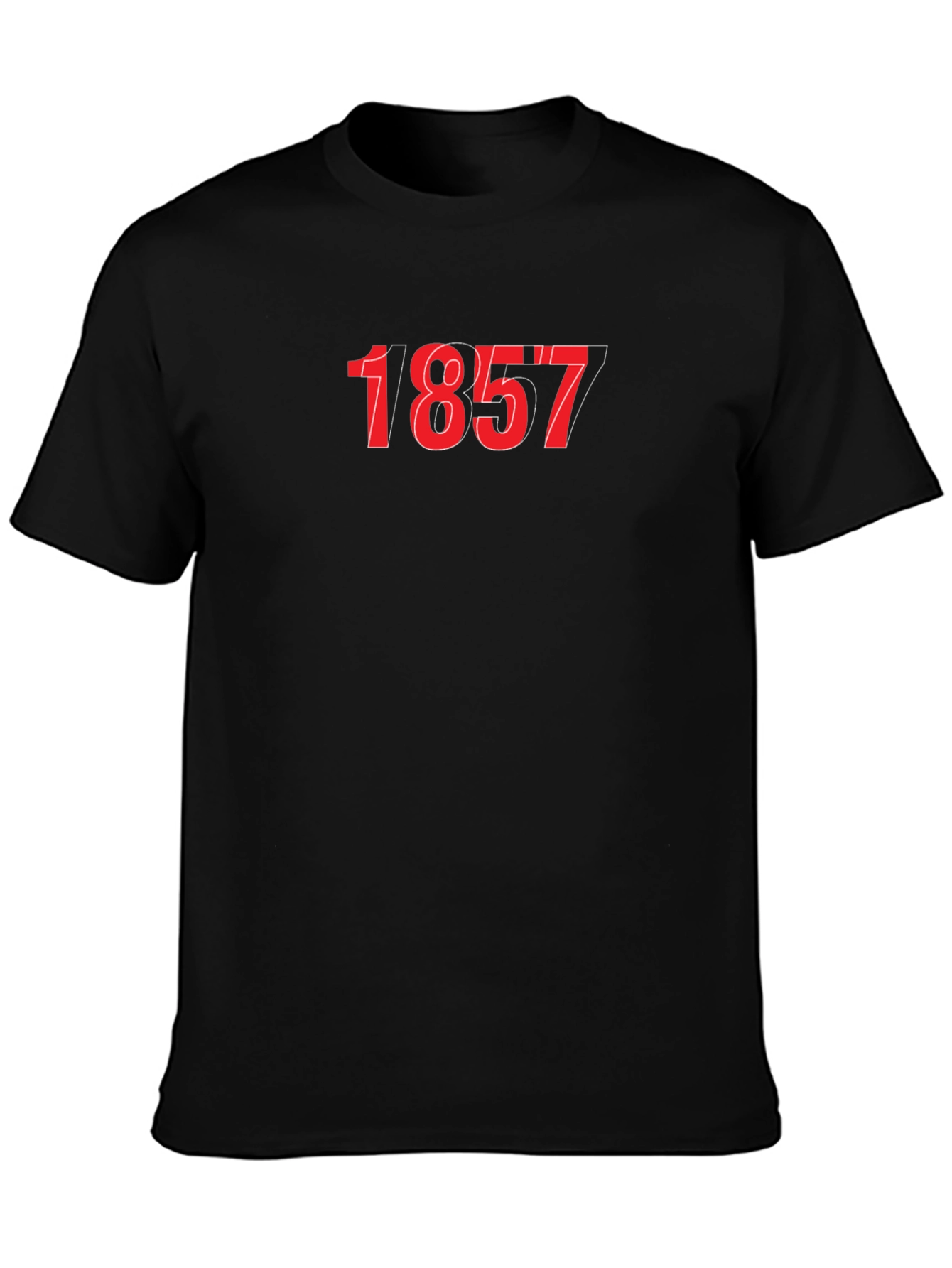 Black 1857 Graphic Tee
