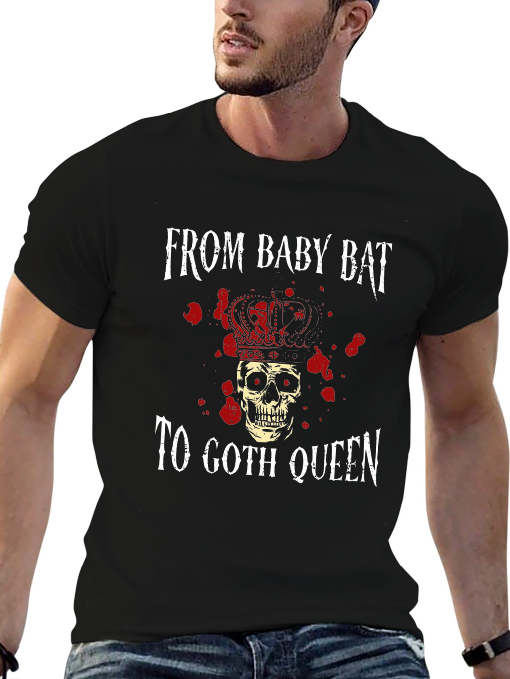 Goth Queen Skull Tee