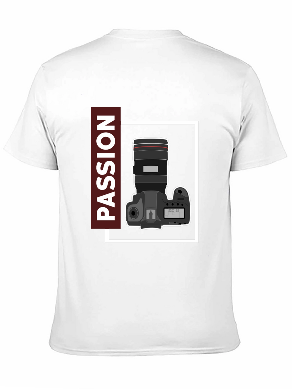 Passion Camera Graphic Tee - Photography Lover T-Shirt