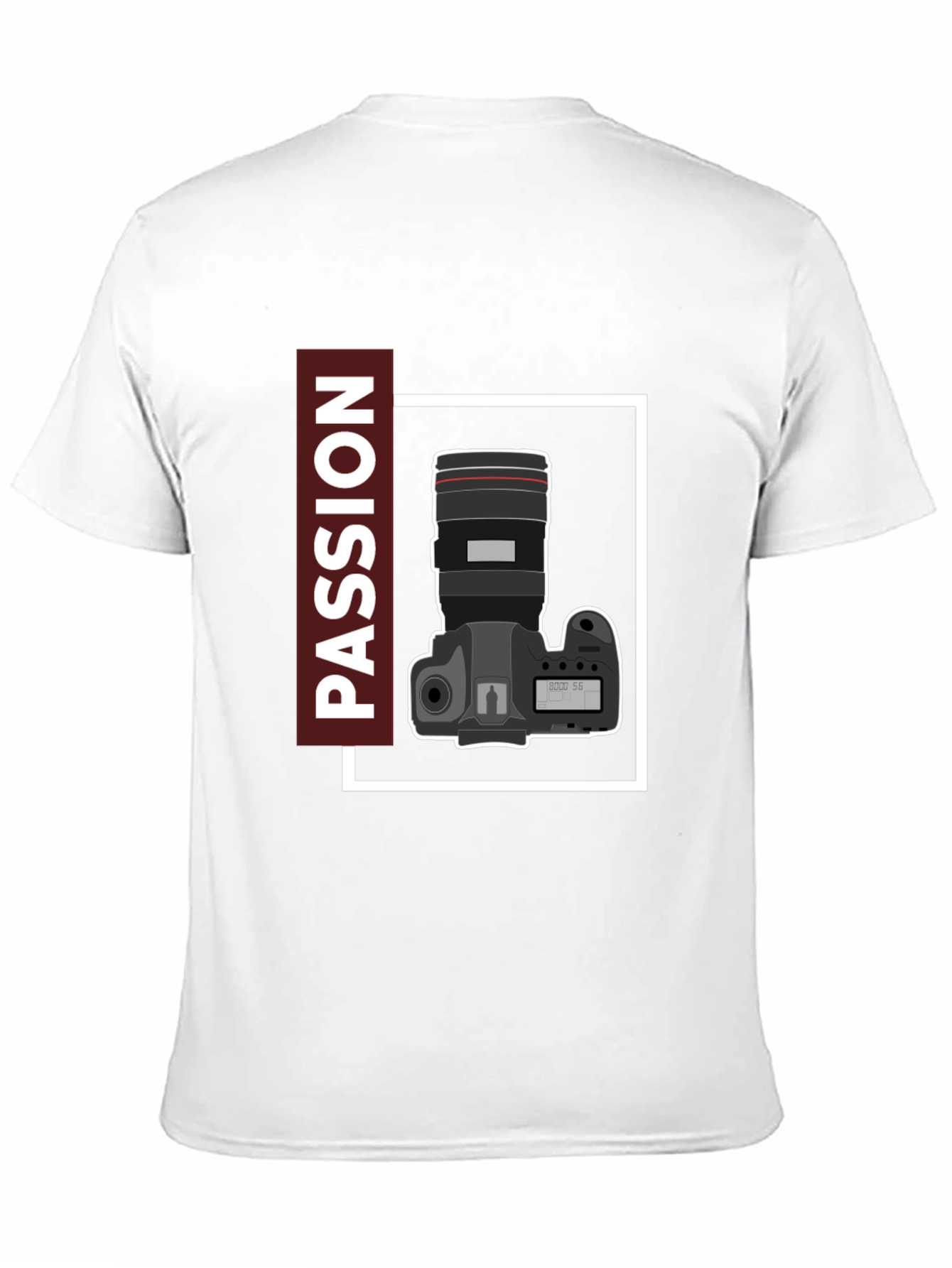 Passion Camera Graphic Tee - Photography Lover T-Shirt