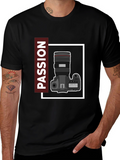 Passion Camera Graphic Tee - Photography Lover T-Shirt
