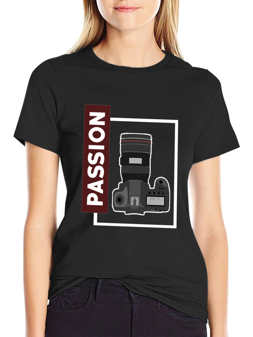 Passion Camera Graphic Tee - Photography Lover T-Shirt