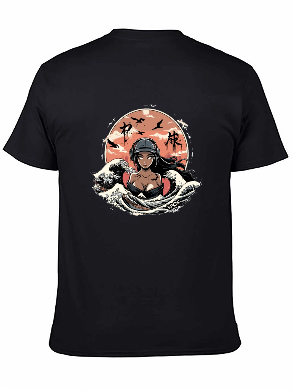 Anime Wave Art T-Shirt