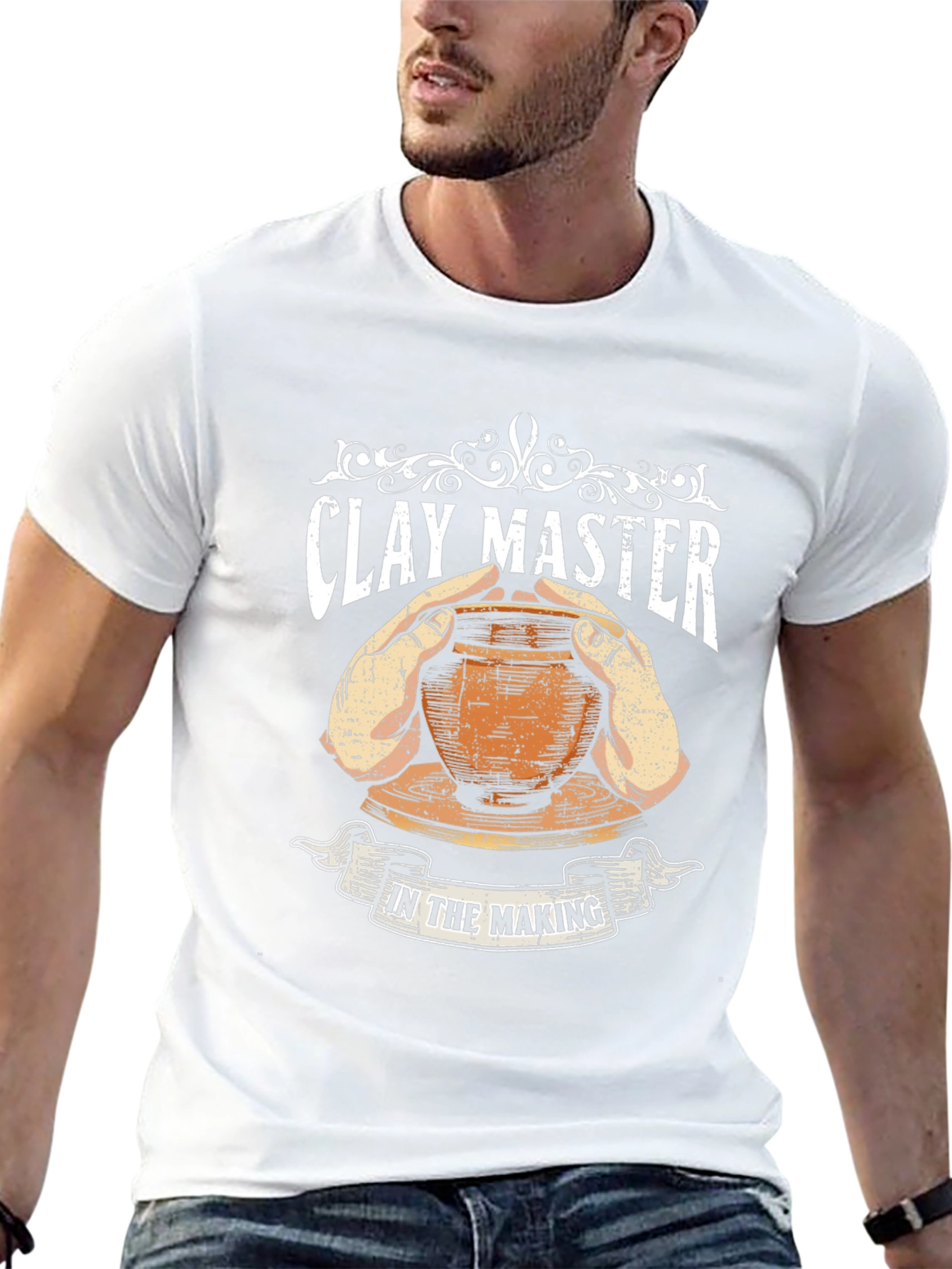 Clay Master Pottery T-Shirt - Unique Artisan Design