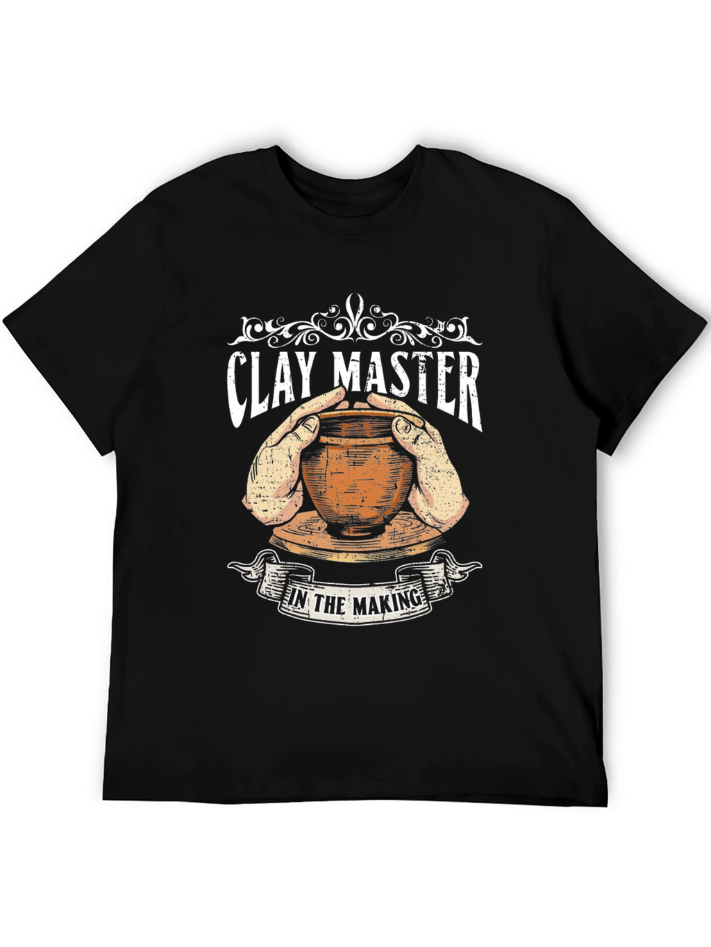 Clay Master Pottery T-Shirt - Unique Artisan Design