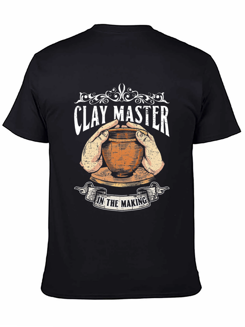 Clay Master Pottery T-Shirt - Unique Artisan Design