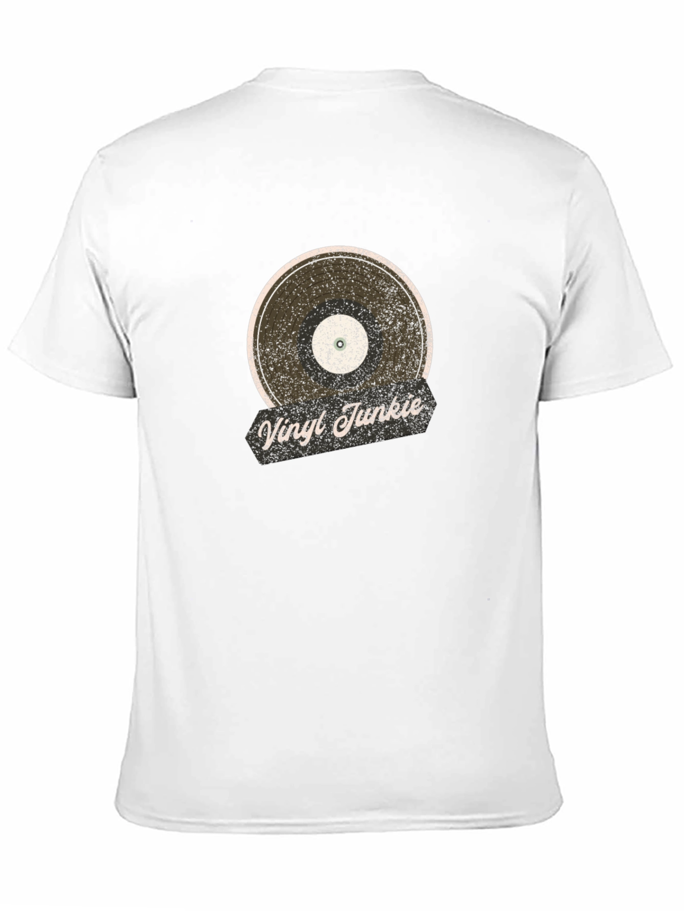 Vinyl Junkie Retro Record T-Shirt