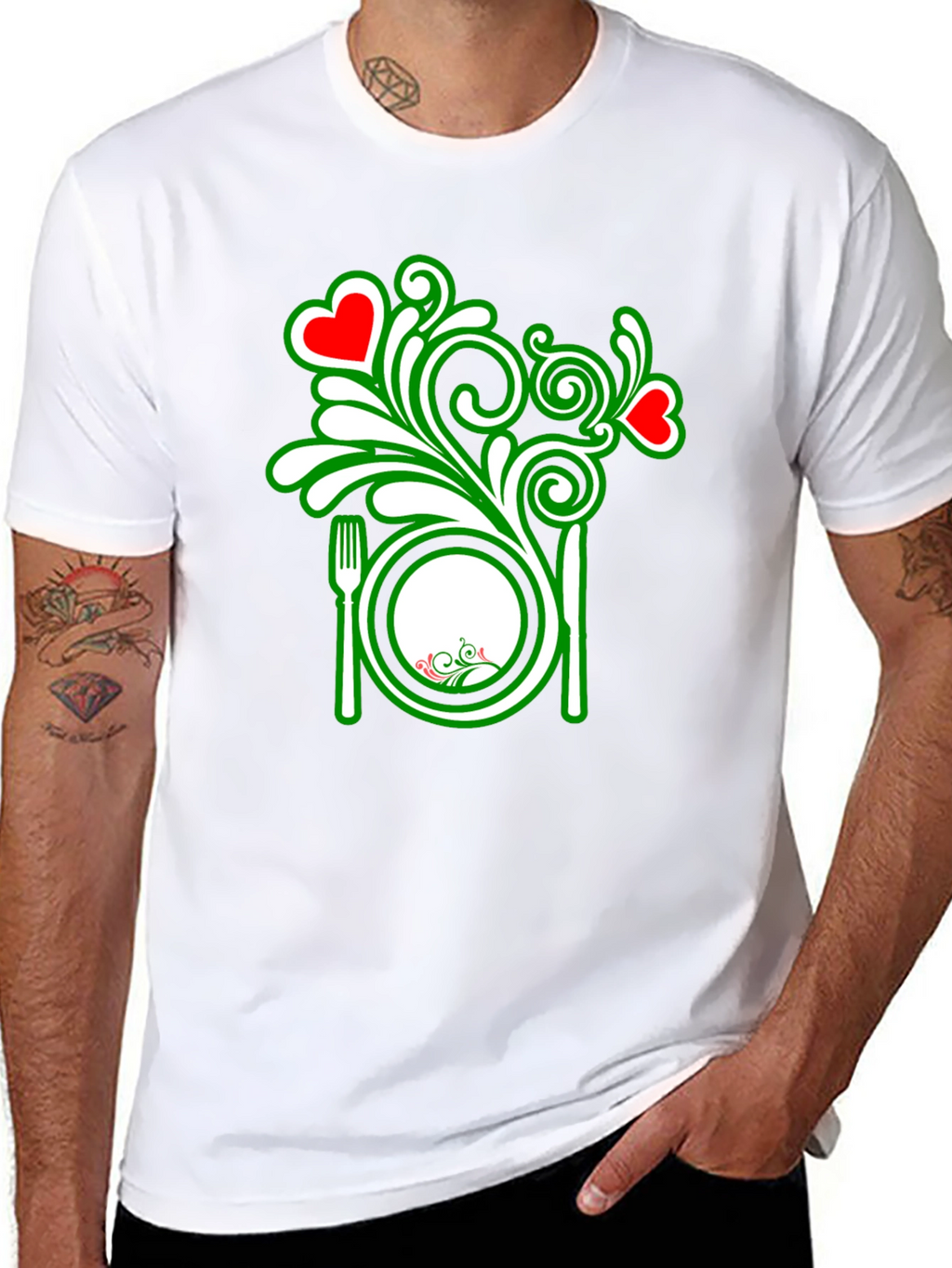 Chefs Delight T-Shirt - Foodie Fashion