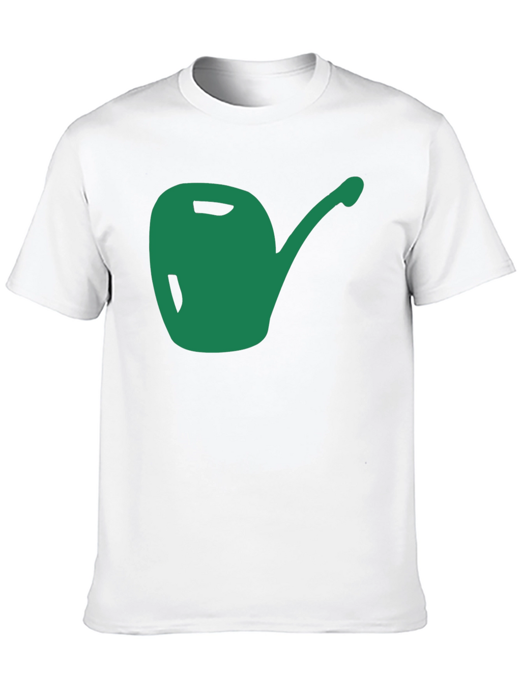 Green Watering Can Graphic T-Shirt