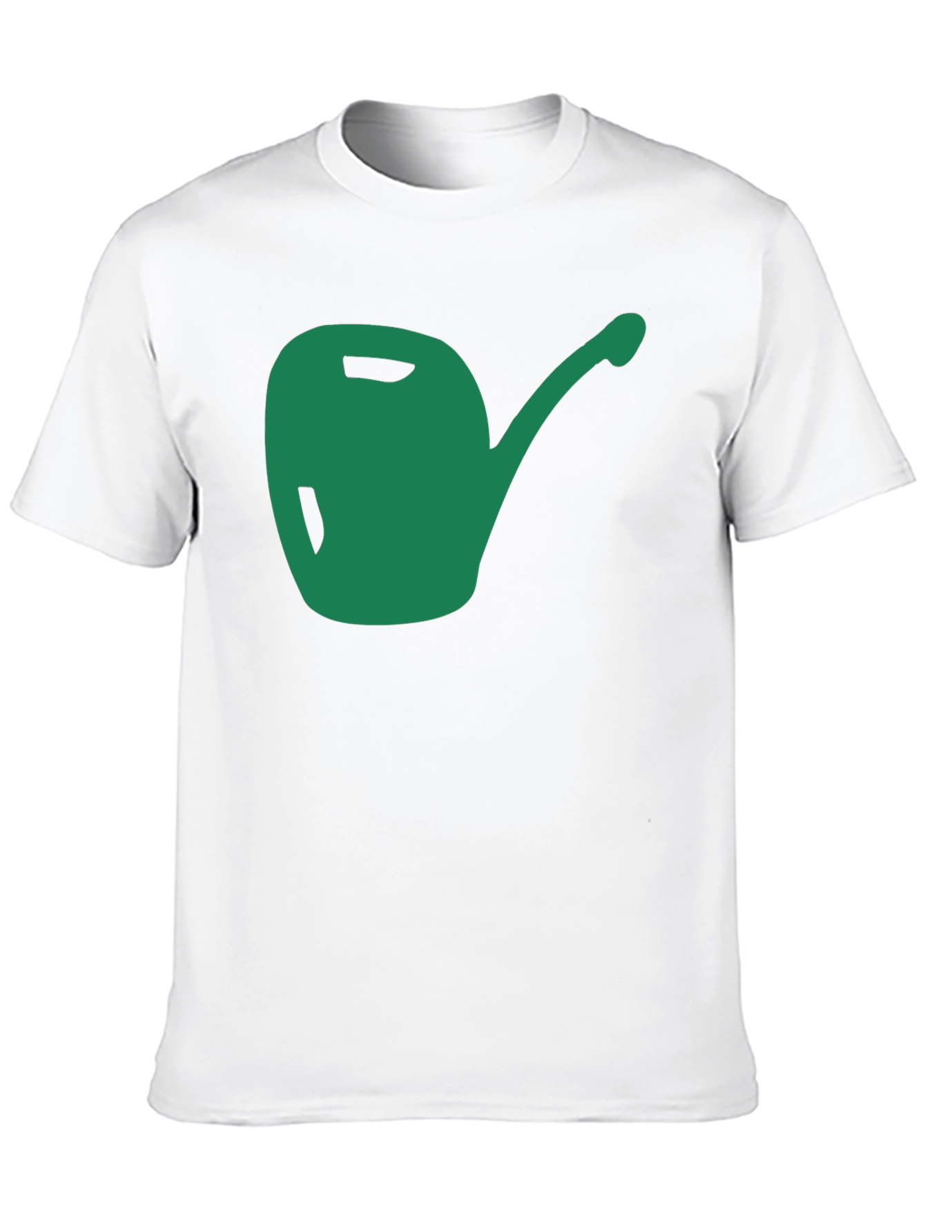 Green Watering Can Graphic T-Shirt