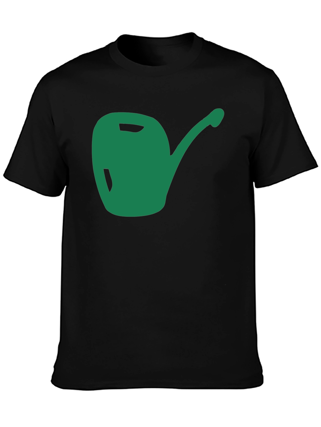 Green Watering Can Graphic T-Shirt