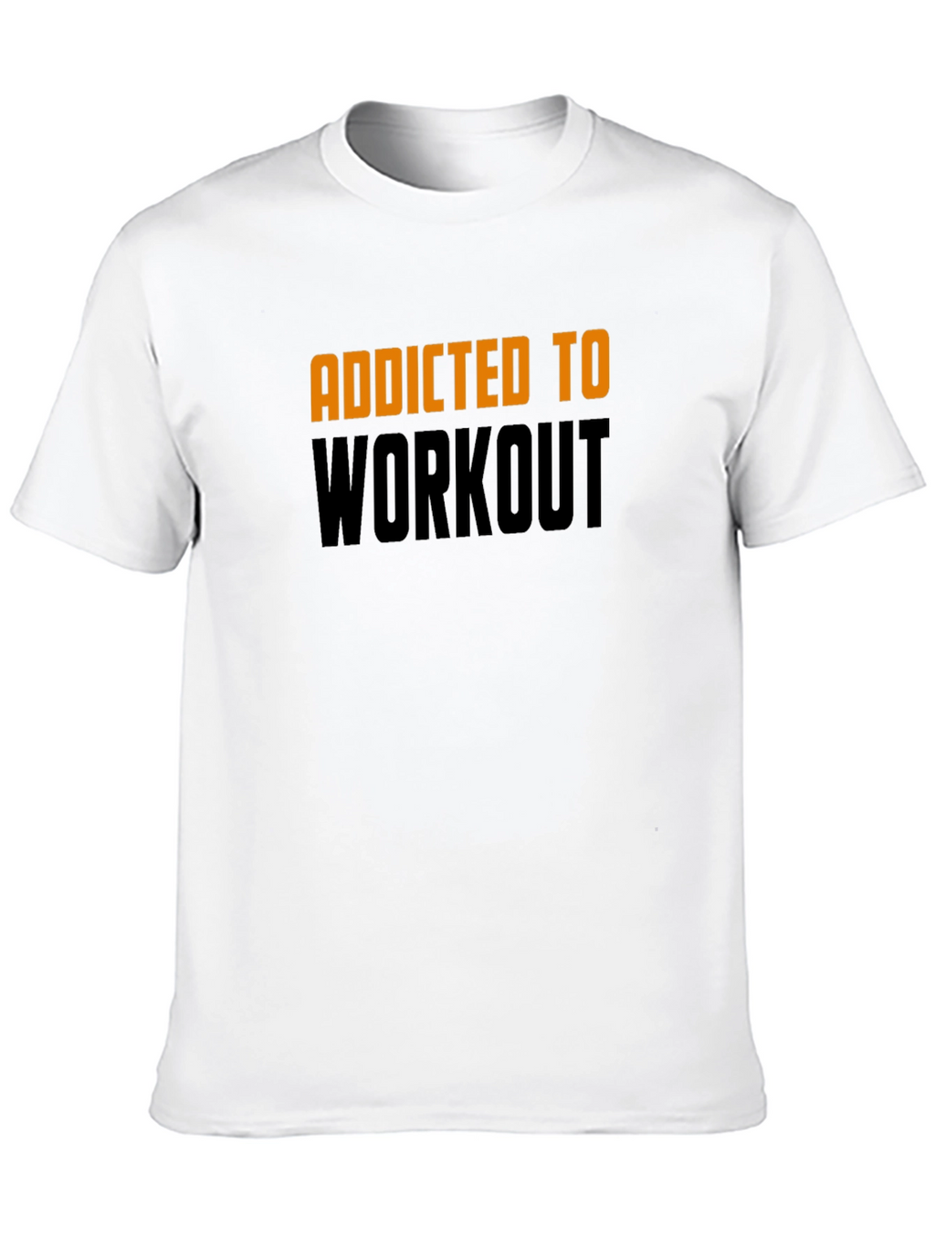 Addicted to Workout Black T-Shirt