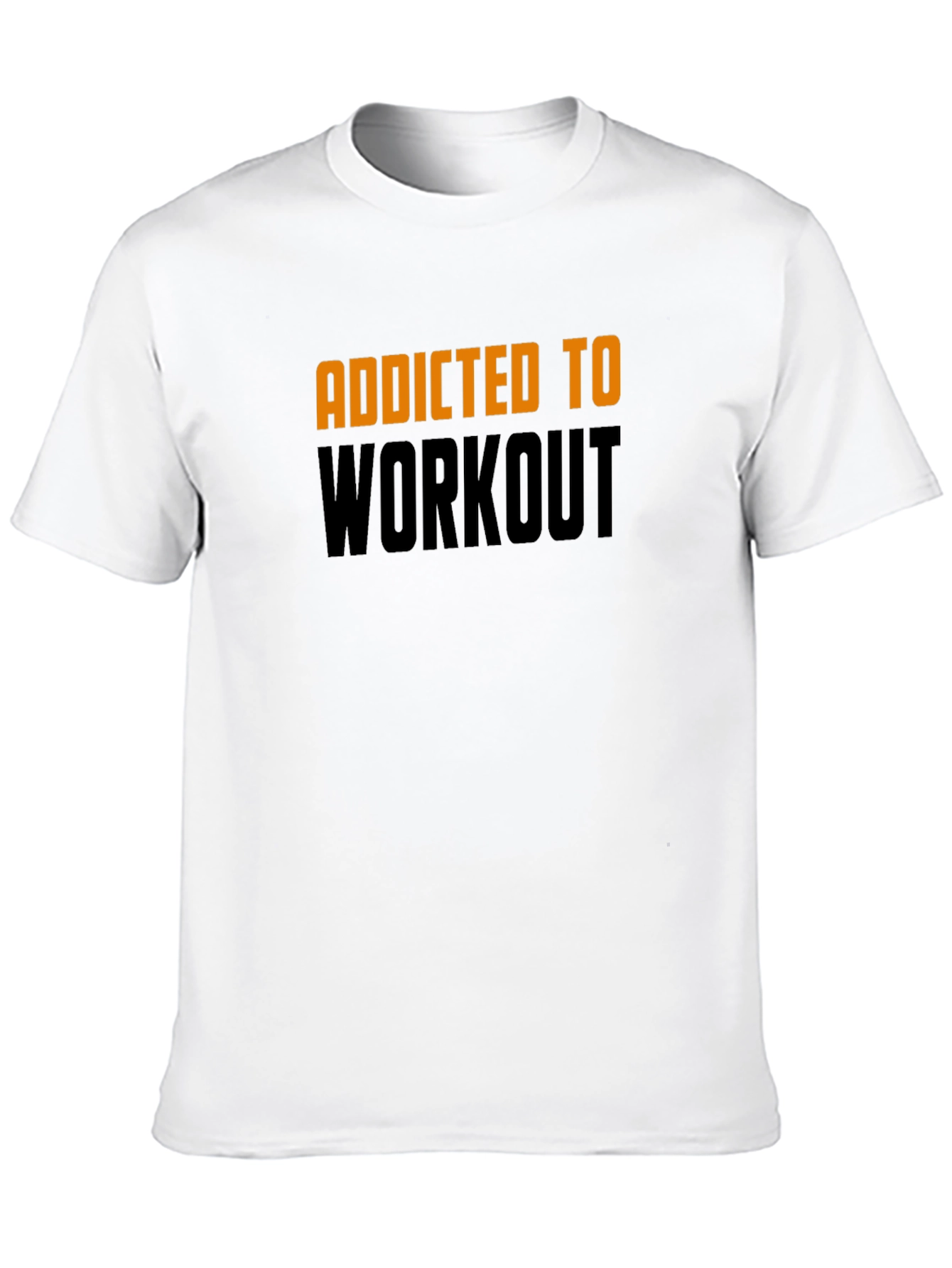 Addicted to Workout Black T-Shirt