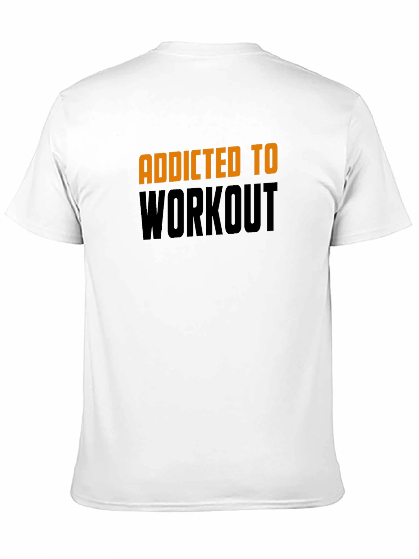 Addicted to Workout Black T-Shirt