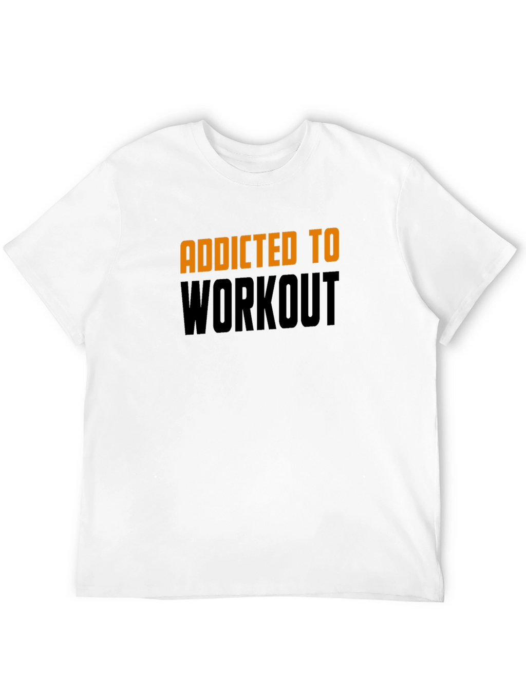 Addicted to Workout Black T-Shirt