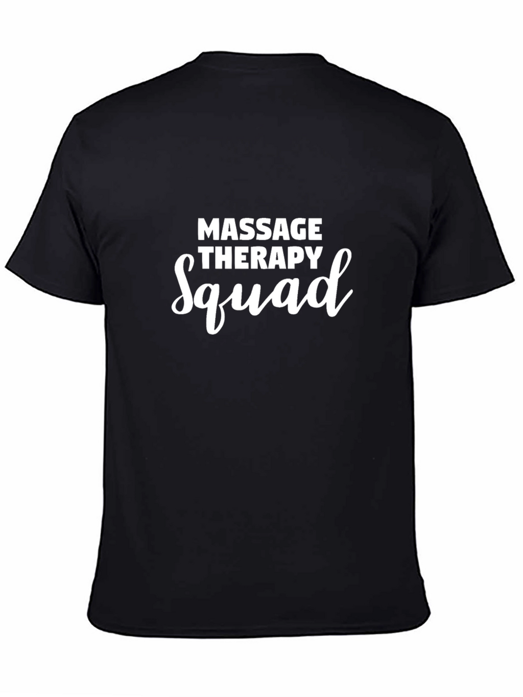 Massage Therapy Squad Black T-Shirt