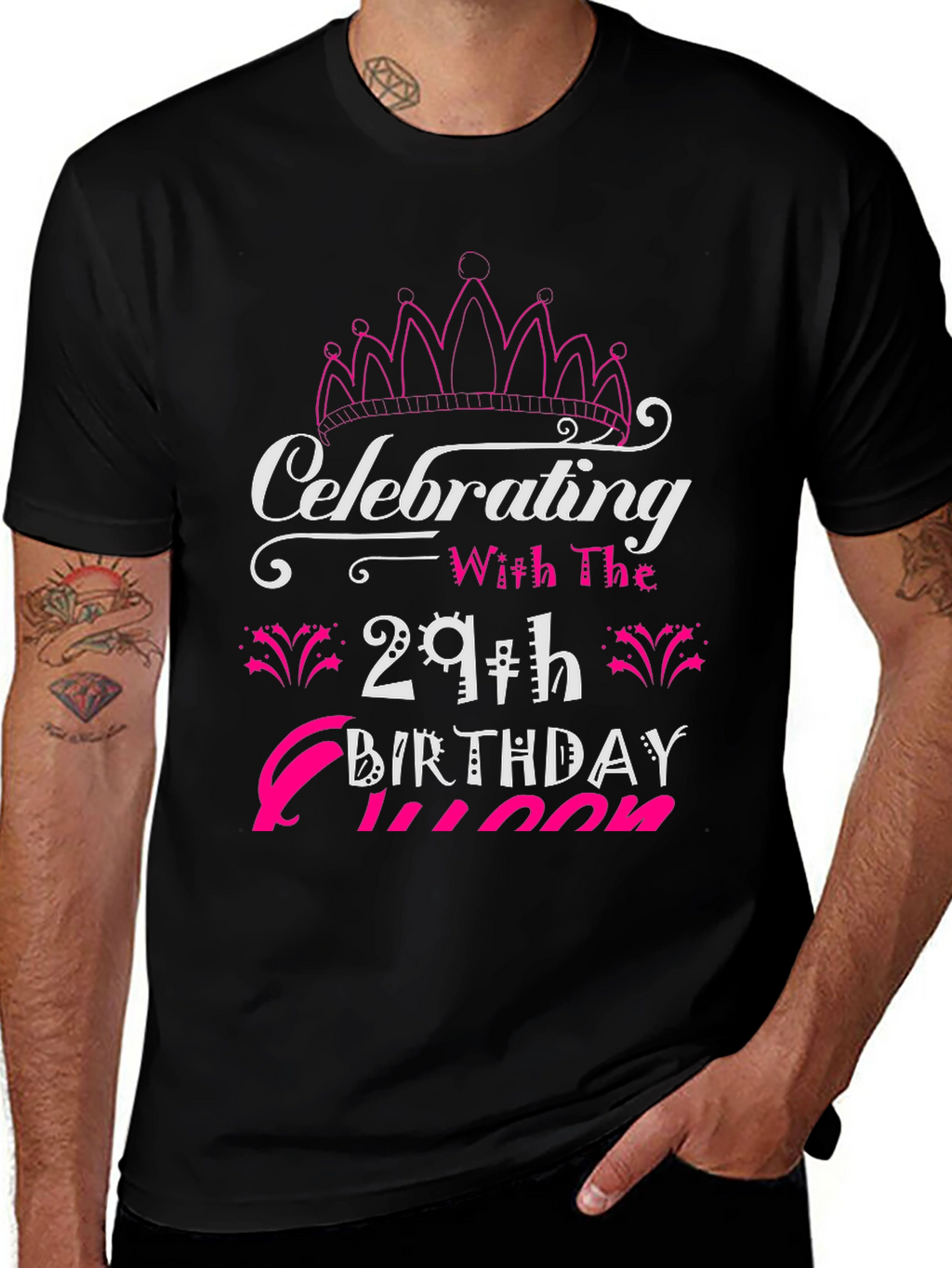 29th Birthday Queen T-Shirt - Celebrate in Style!