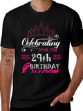 29th Birthday Queen T-Shirt - Celebrate in Style!