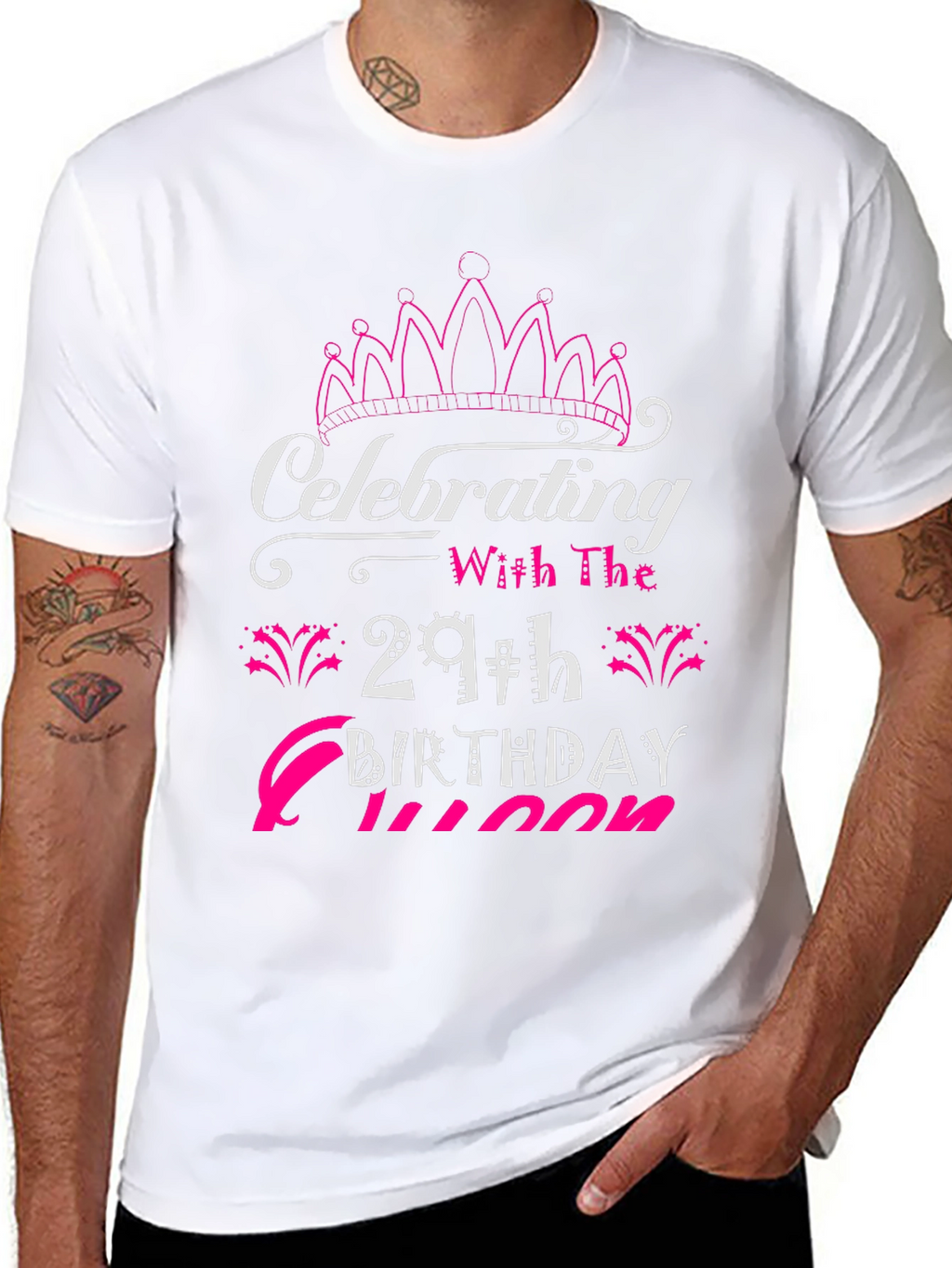 29th Birthday Queen T-Shirt - Celebrate in Style!