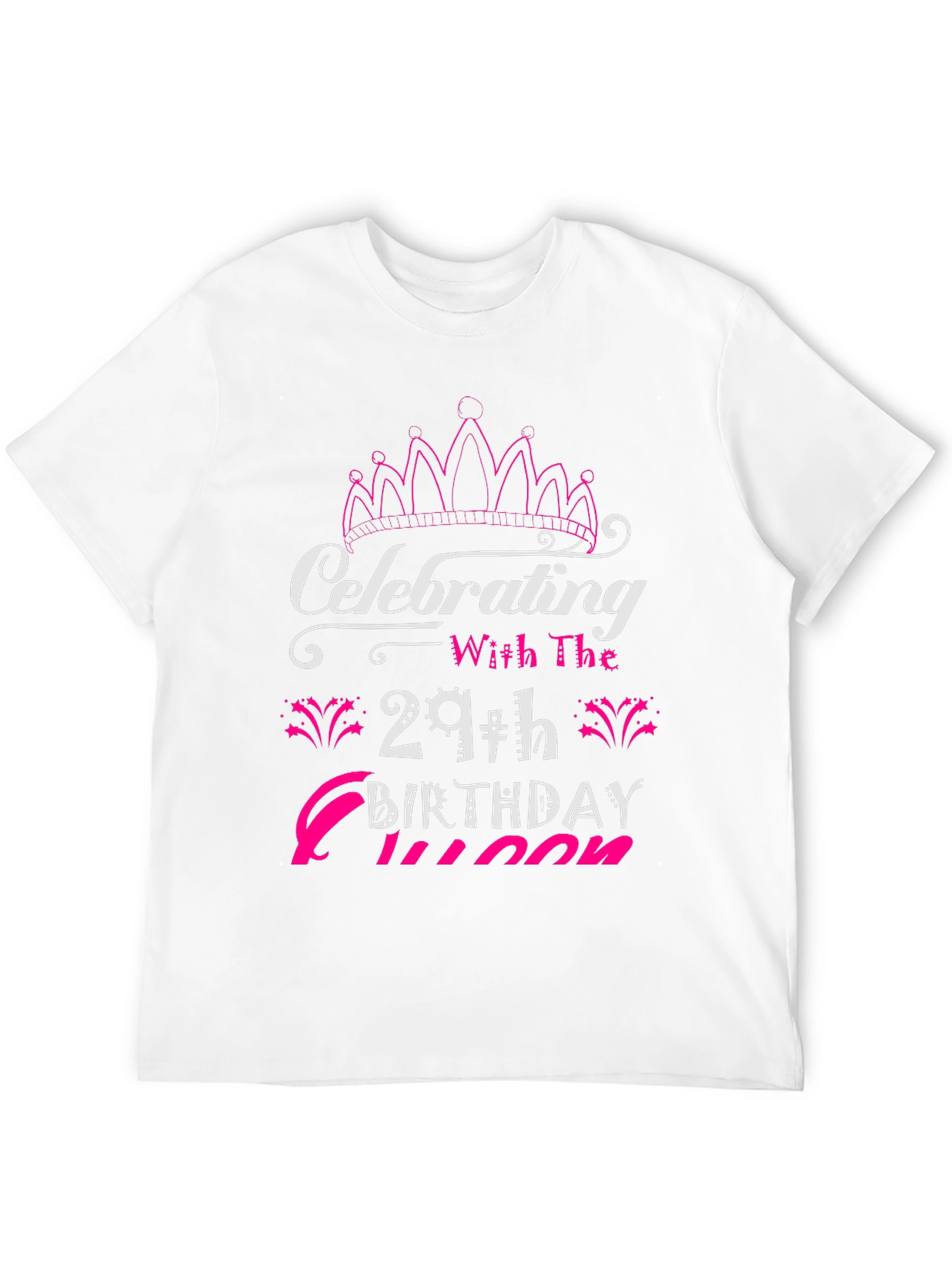 29th Birthday Queen T-Shirt - Celebrate in Style!