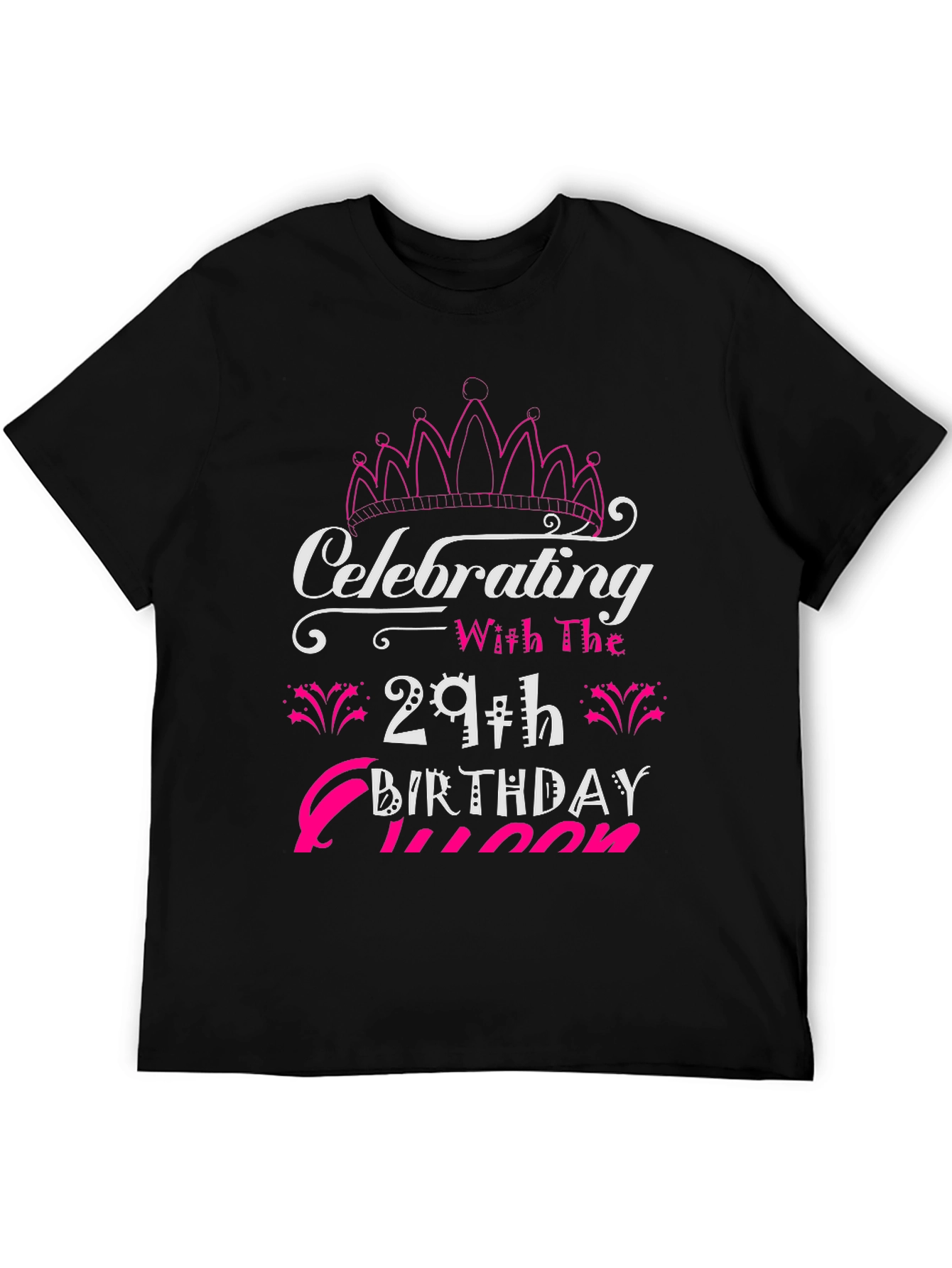 29th Birthday Queen T-Shirt - Celebrate in Style!