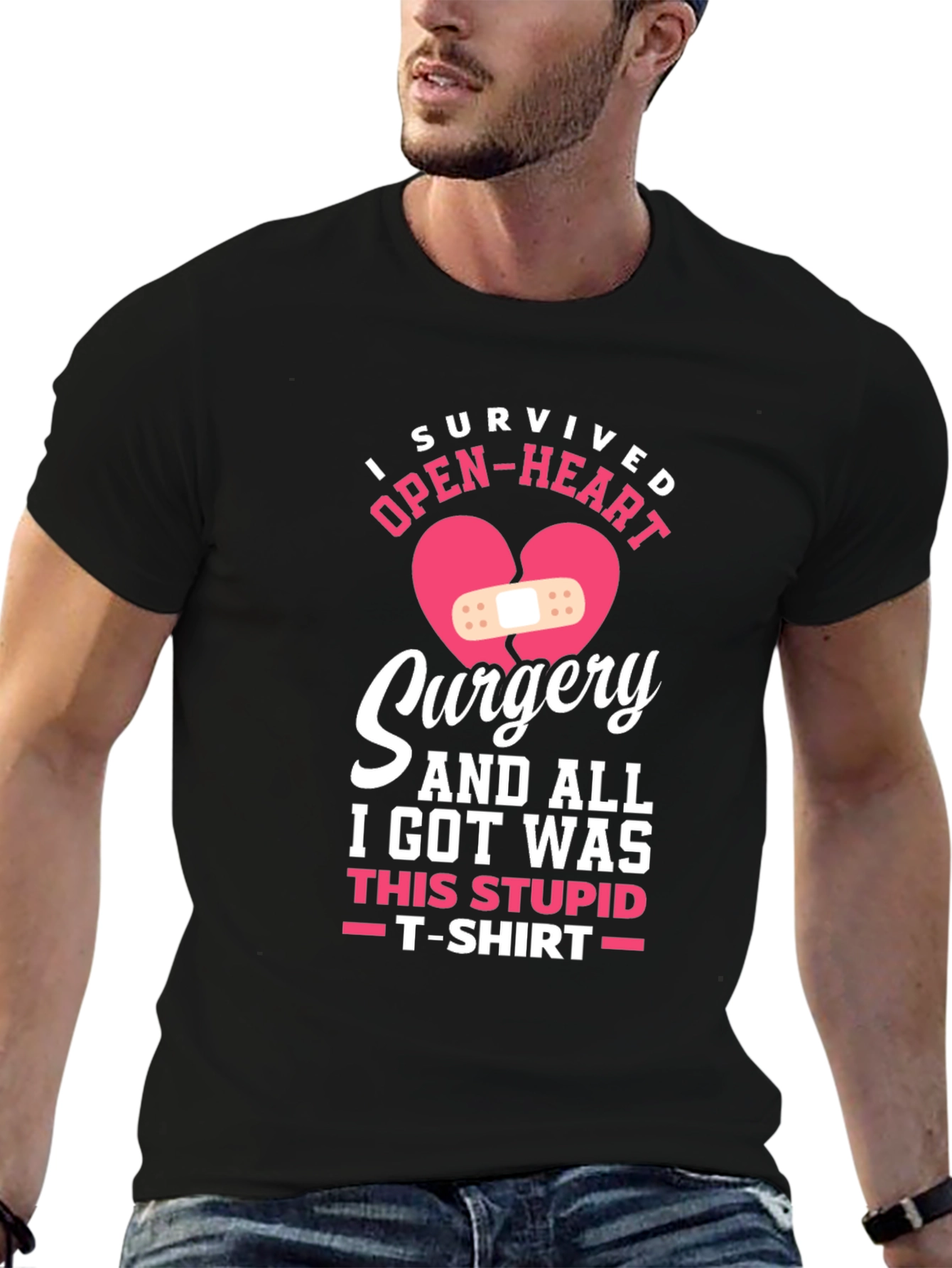 I Survived Open-Heart Surgery T-Shirt