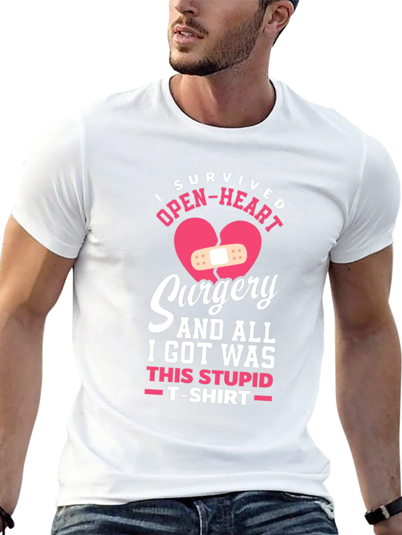 I Survived Open-Heart Surgery T-Shirt