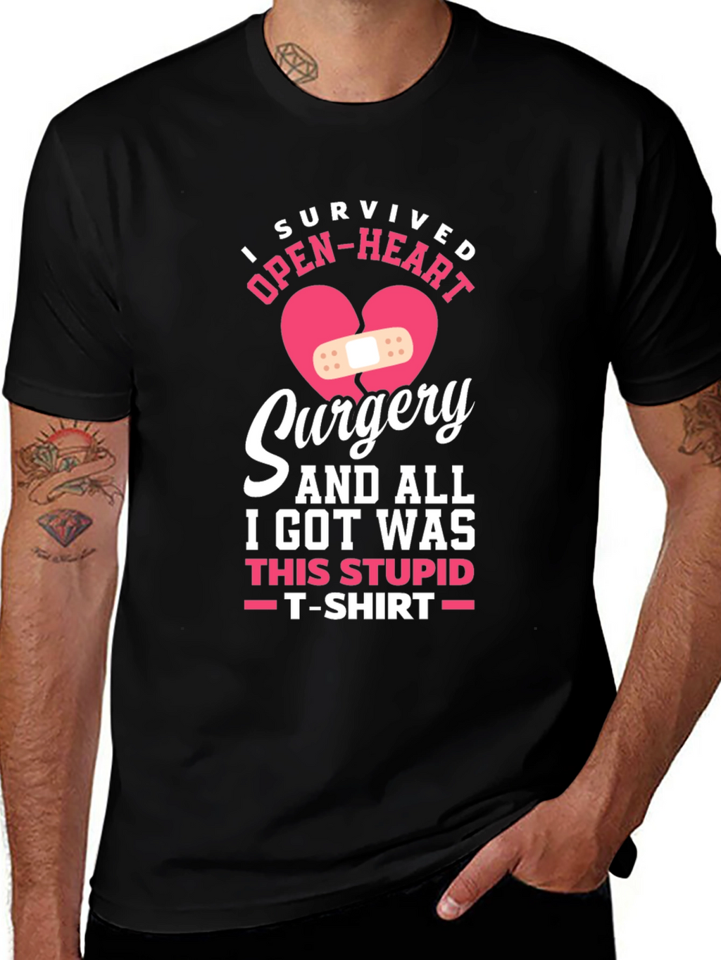 I Survived Open-Heart Surgery T-Shirt