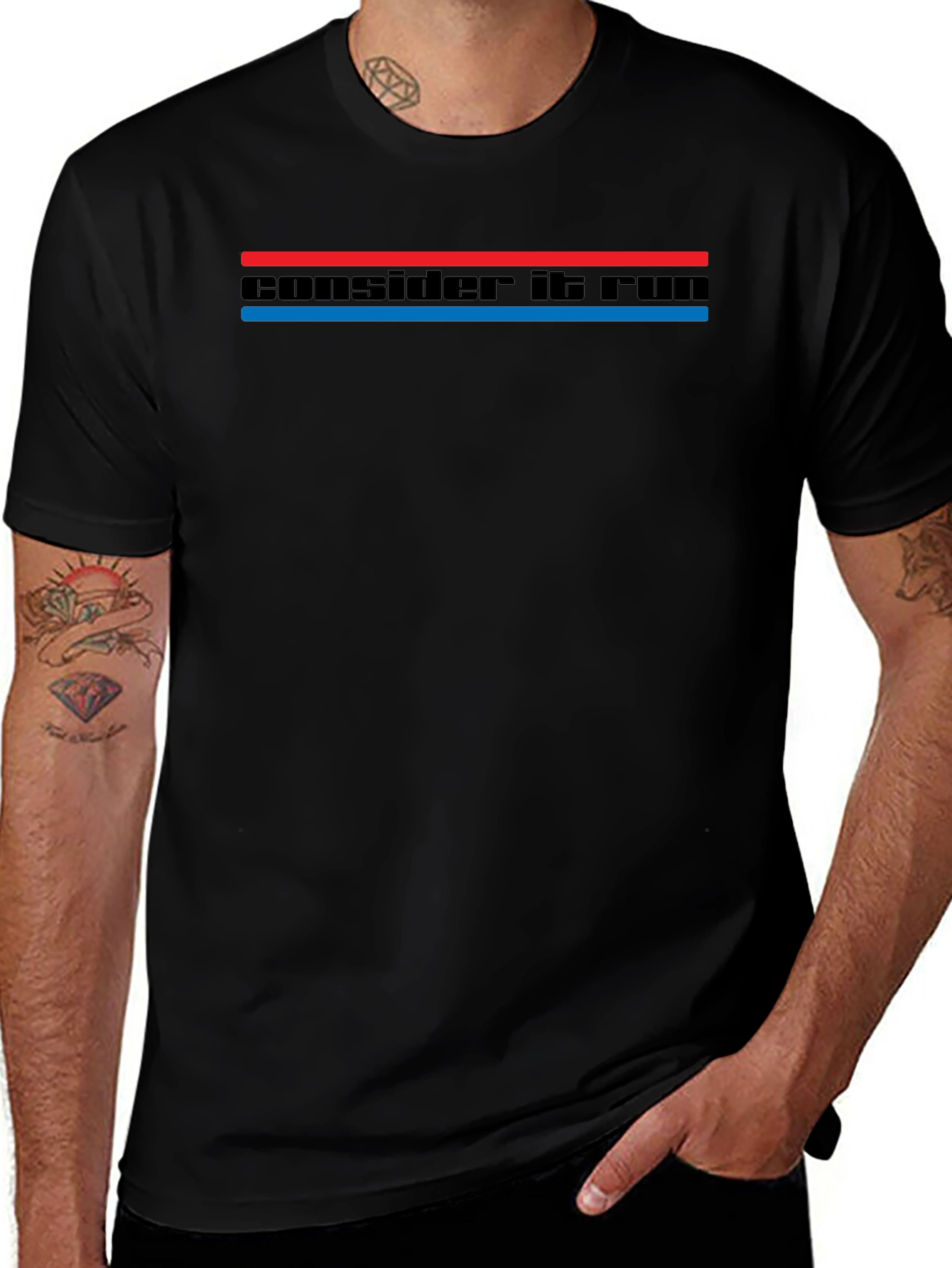 Consider It Run T-Shirt - Classic Retro Style Tee
