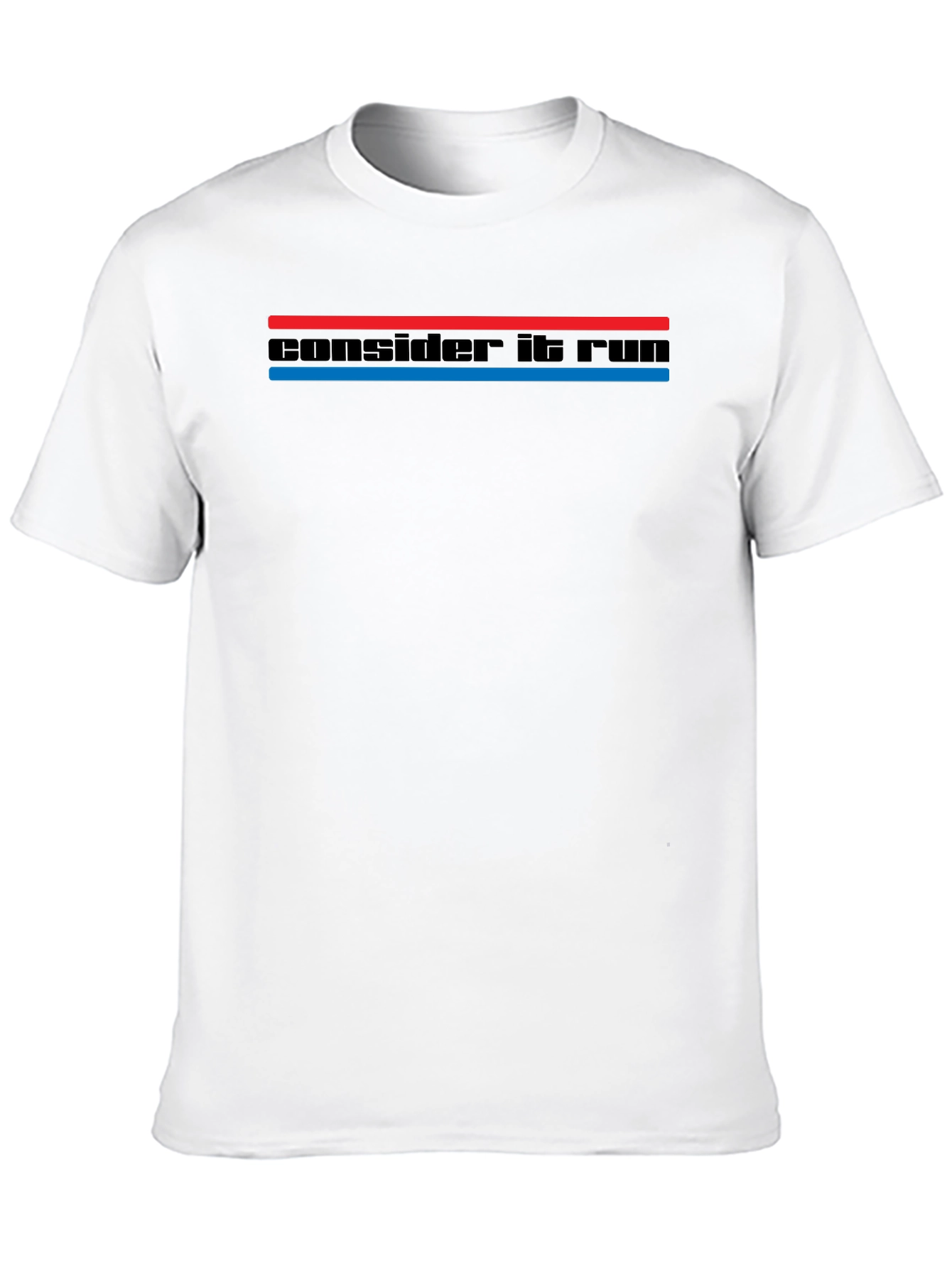 Consider It Run T-Shirt - Classic Retro Style Tee