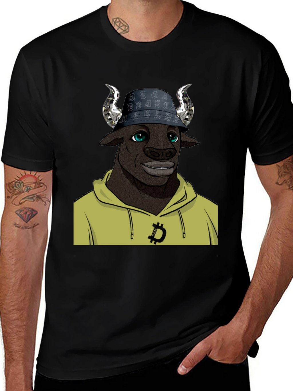 Bitcoin Bull T-Shirt - Crypto Investor Apparel