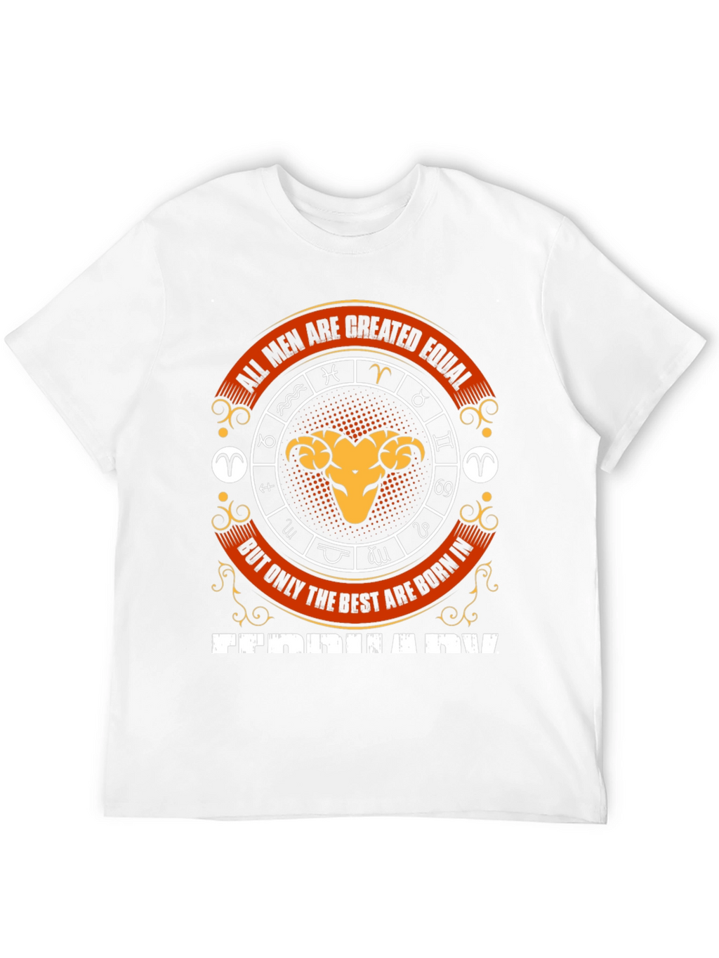 Born in February Zodiac T-Shirt