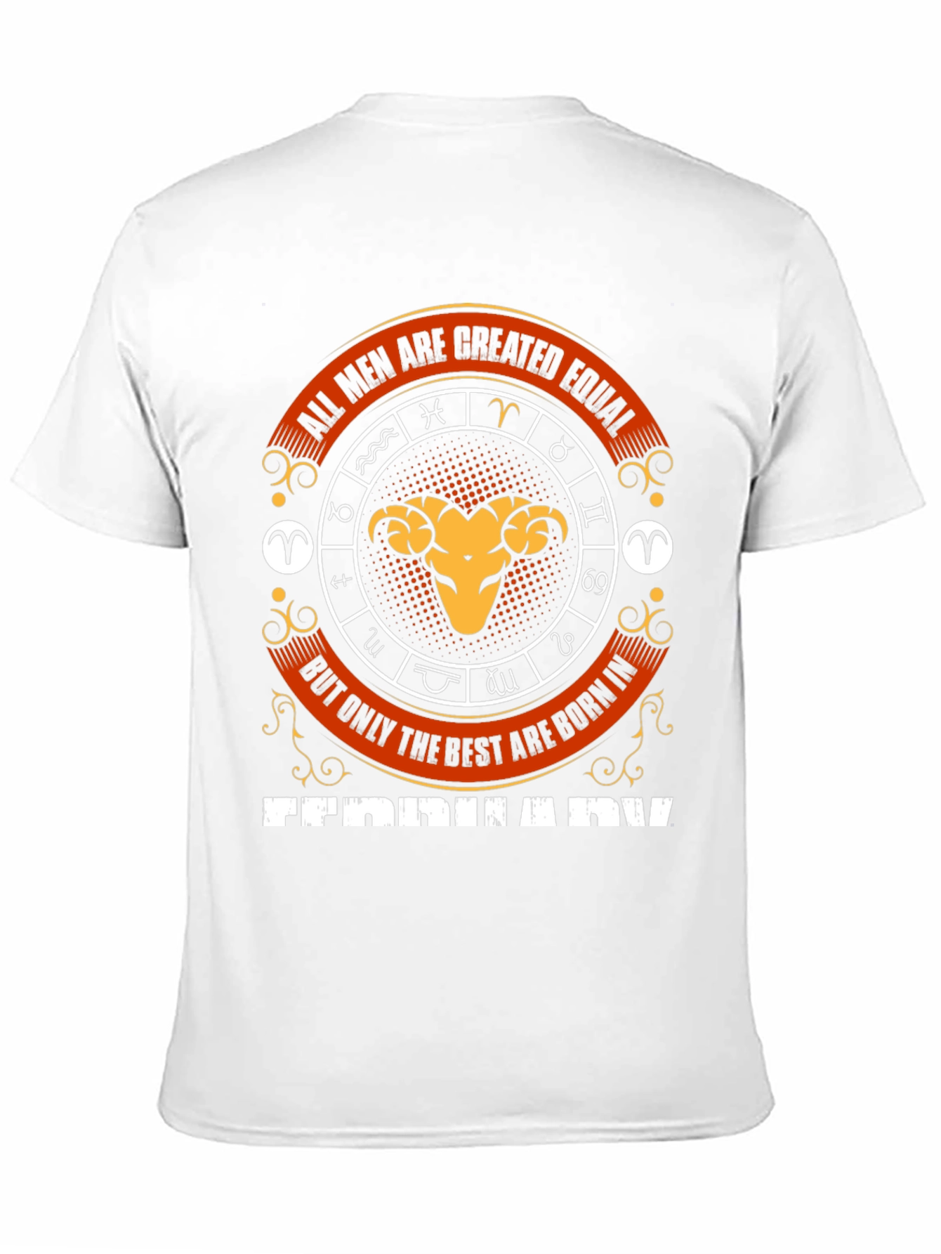 Born in February Zodiac T-Shirt